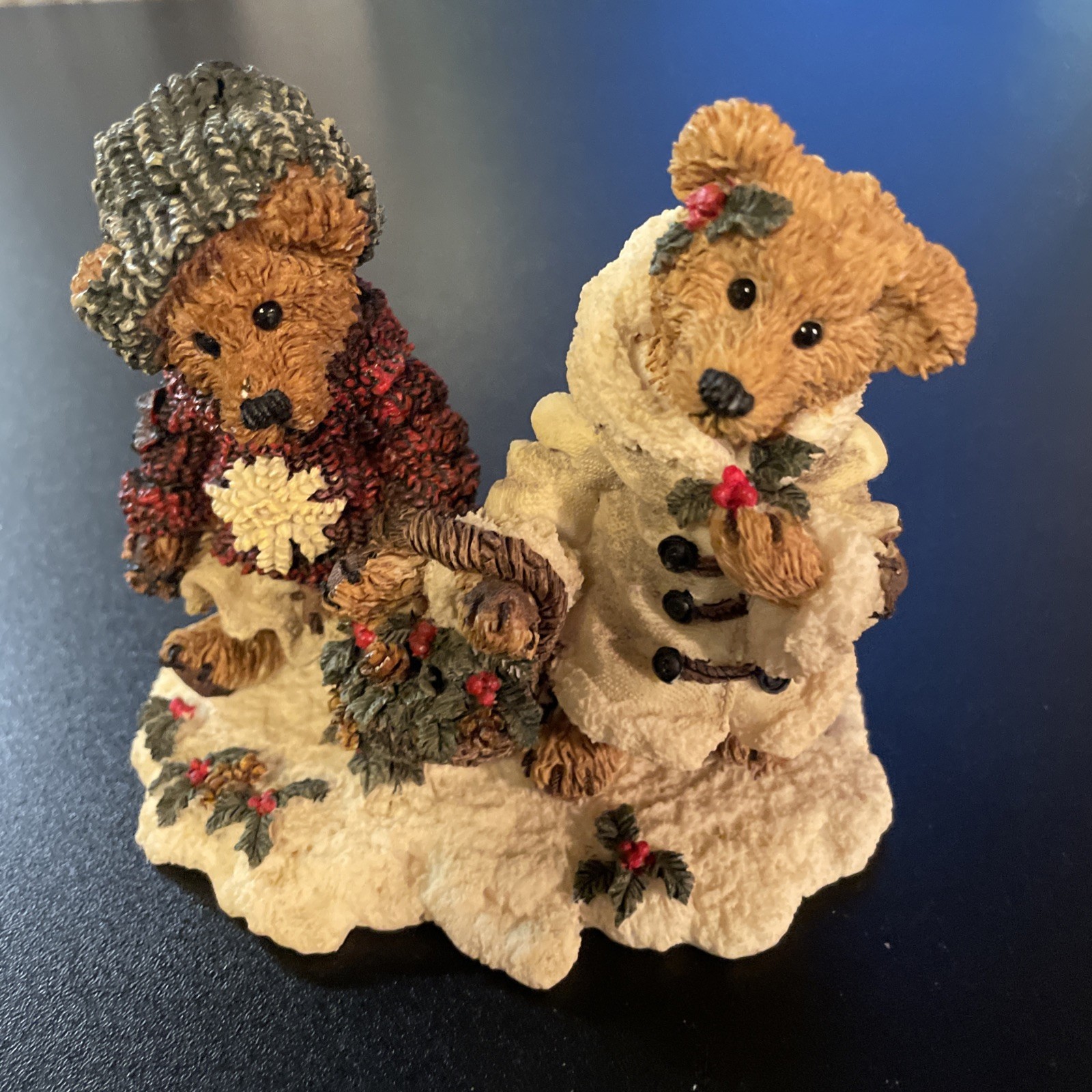 3” Boyd’s Bears & Friends Numbered Figurine #2240 Edmond And Bailey No Box