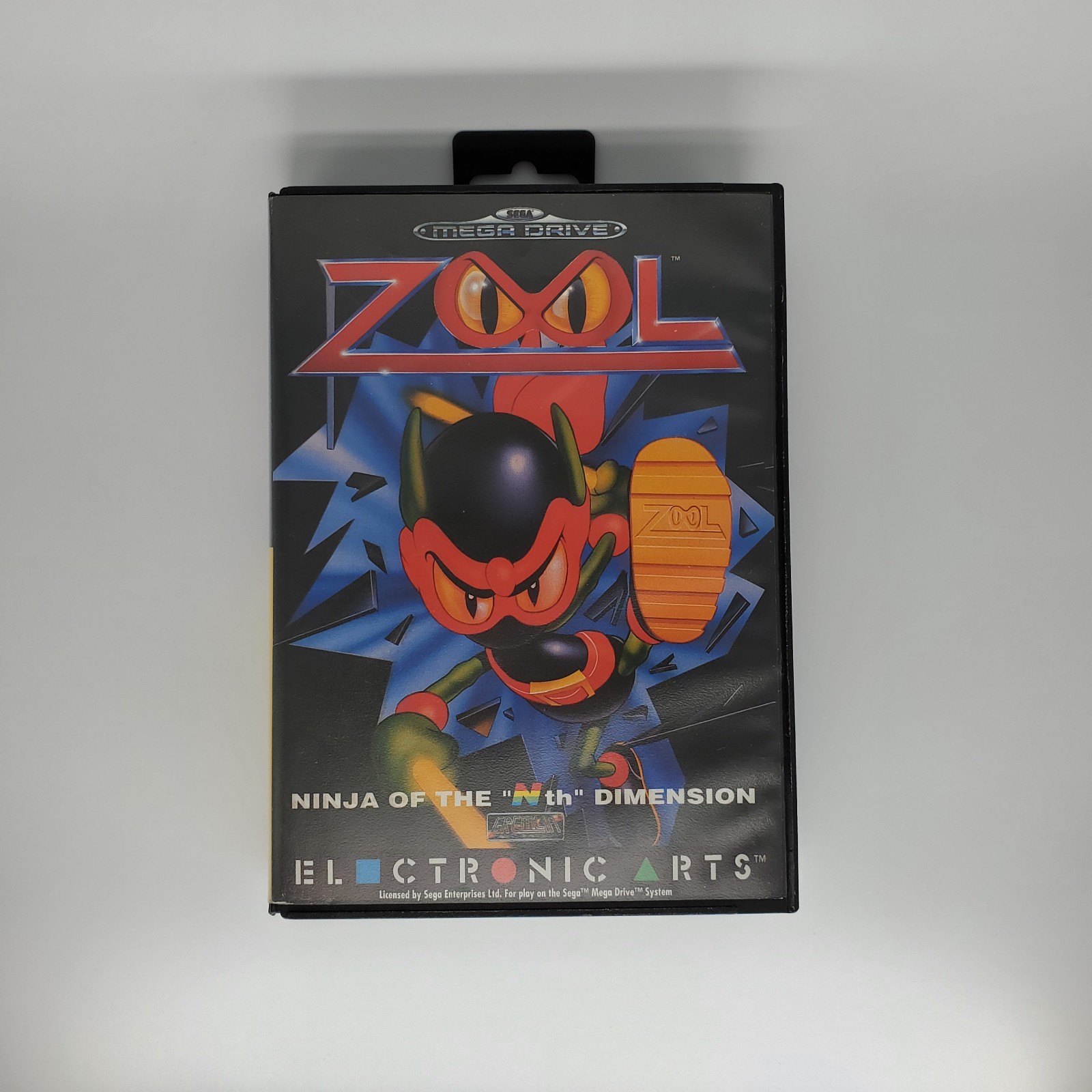 Zool | European PAL Sega Mega Drive | Authentic Game w/ Box | US Seller