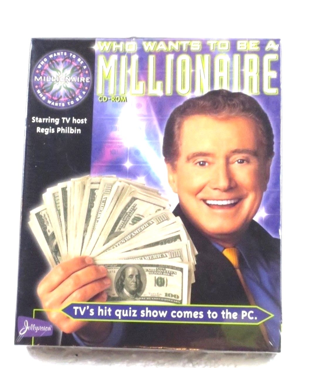 Who Wants to Be a Millionaire Big Box Quiz Trivia Show PC game WIN 95 98 SEALED