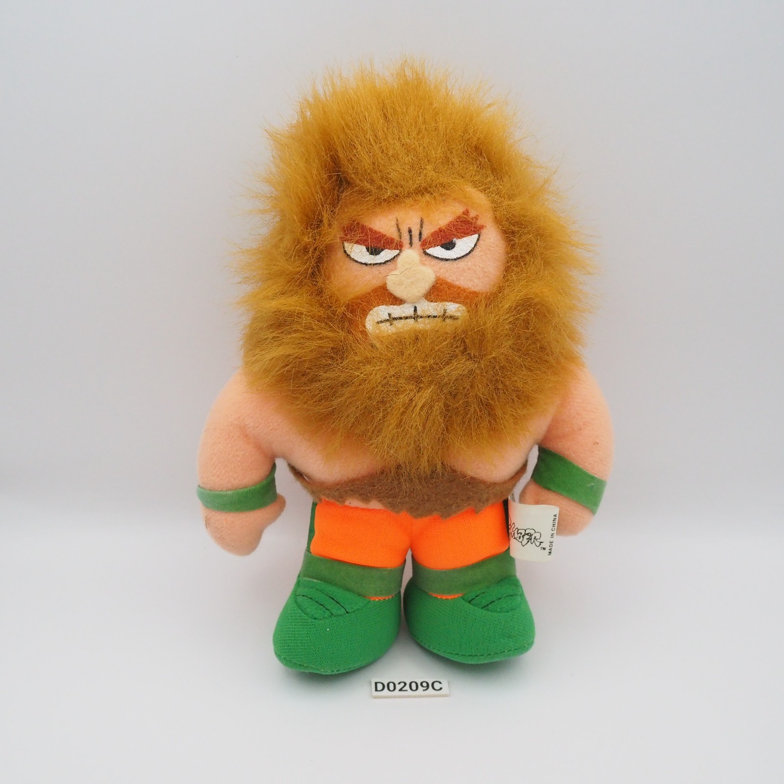 D0209C Saturday Night Slam Muscle Bomber MISSING IQ Capcom Plush 7