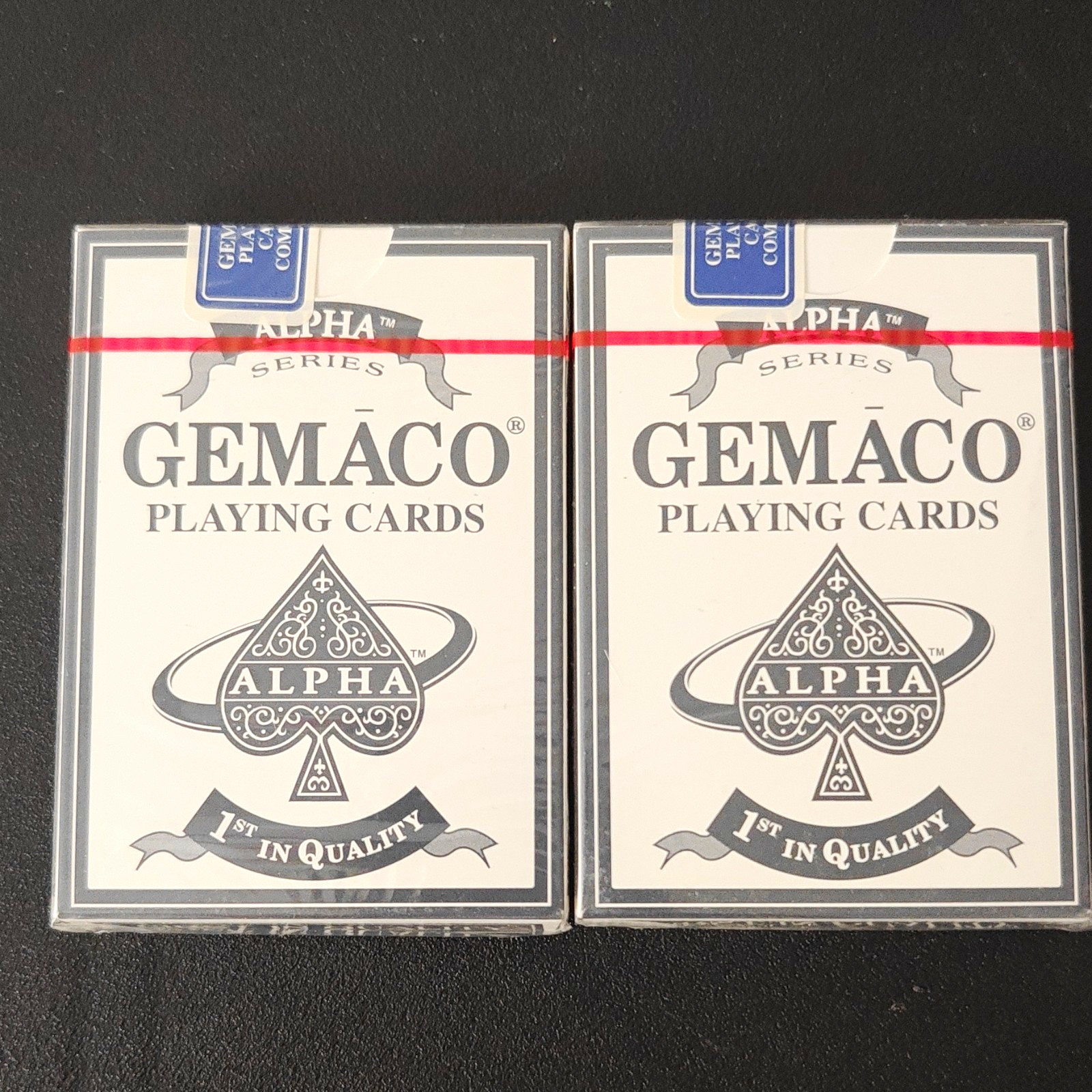 NEW The Desert Inn Casino Las Vegas Gemaco Alpha Series Playing Cards Lot of 2