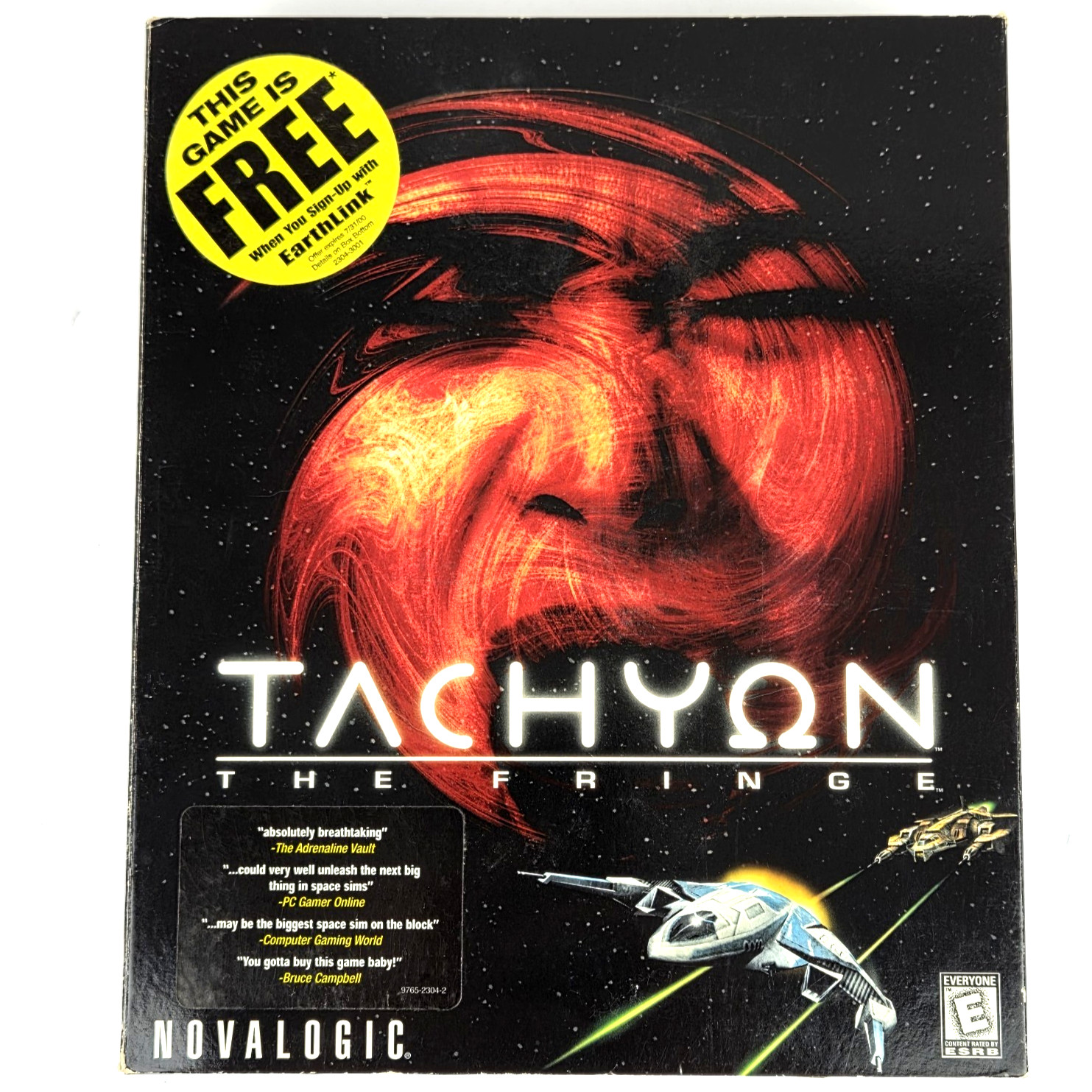 Tachyon the Fringe - (PC Game, 2000) Big Box