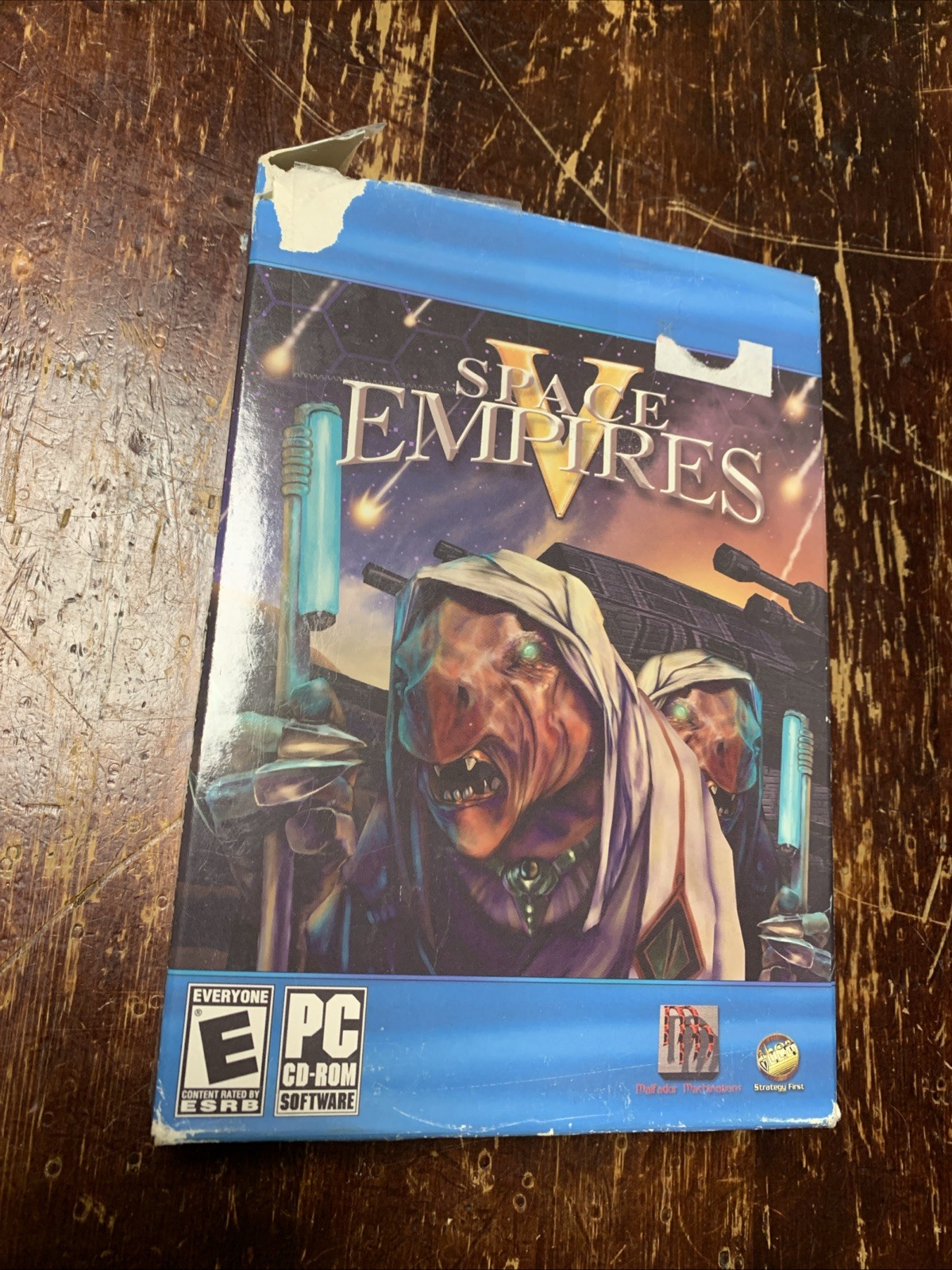 Space Empires V Computer CD-Rom Video Game ( 2006 PC Game Very Rare )