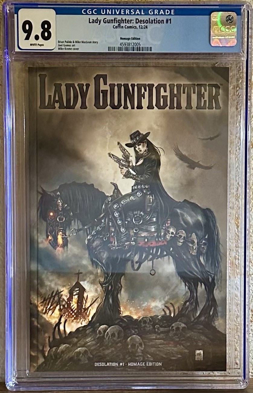 Lady Gunfighter: Desolation #1 (9.8) Homage Edition