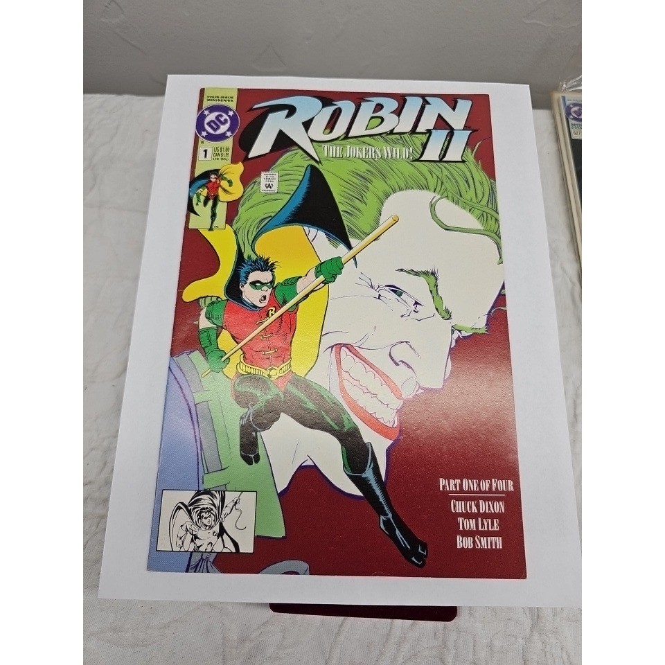 DC Comics Robin II The Joker\'s Wild 1 1991 Tim Drake Joker Copper misprint?