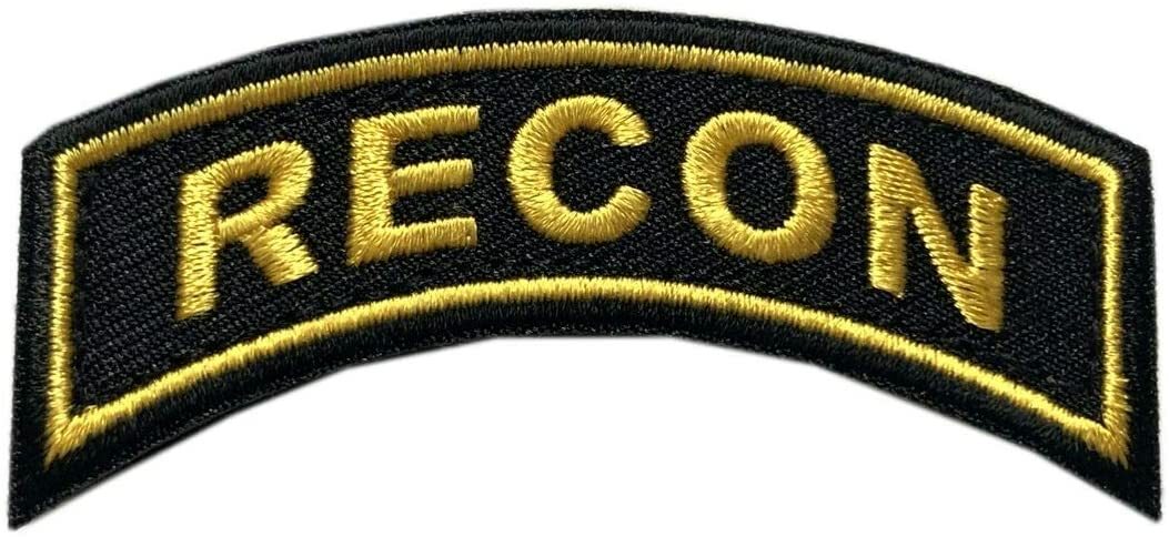RECON USA Special Forces Rocker Tab Patch [\