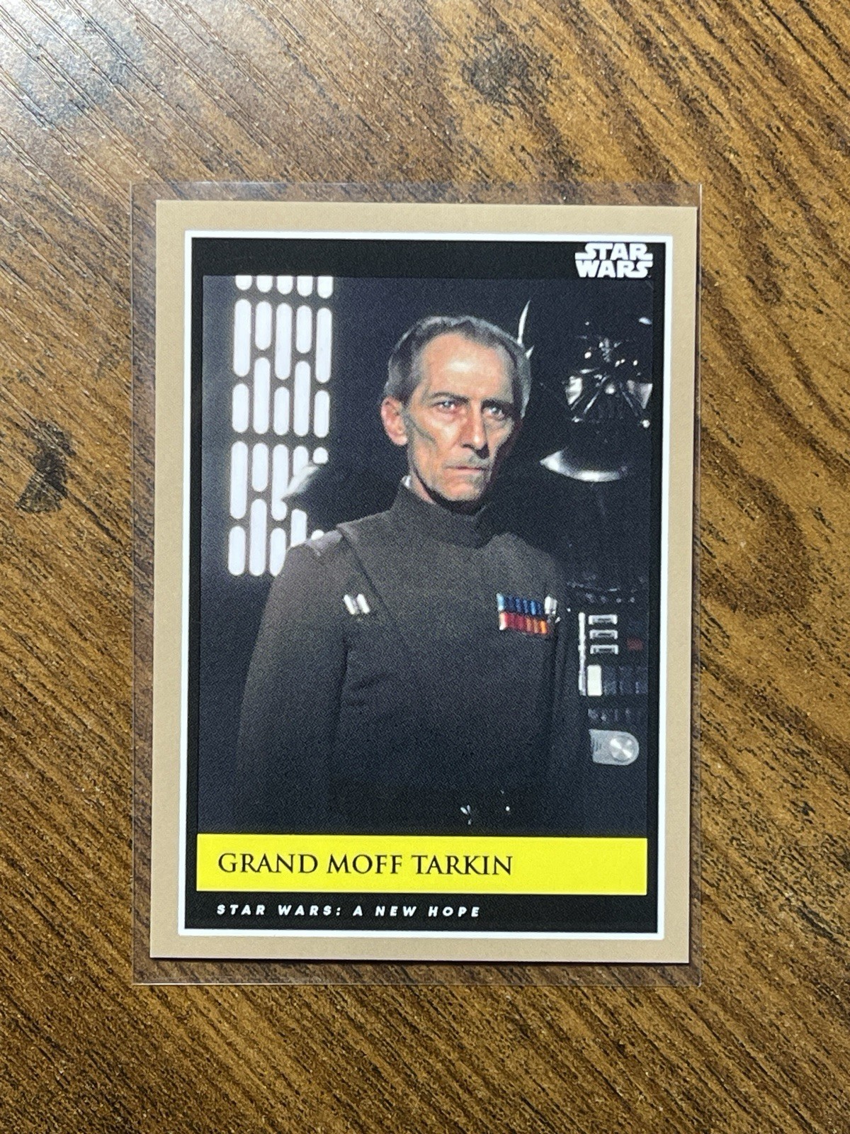 2018 TOPPS STAR WARS GALACTIC MOMENTS 4 GRAND MOFF TARKIN PRINT RUN 313