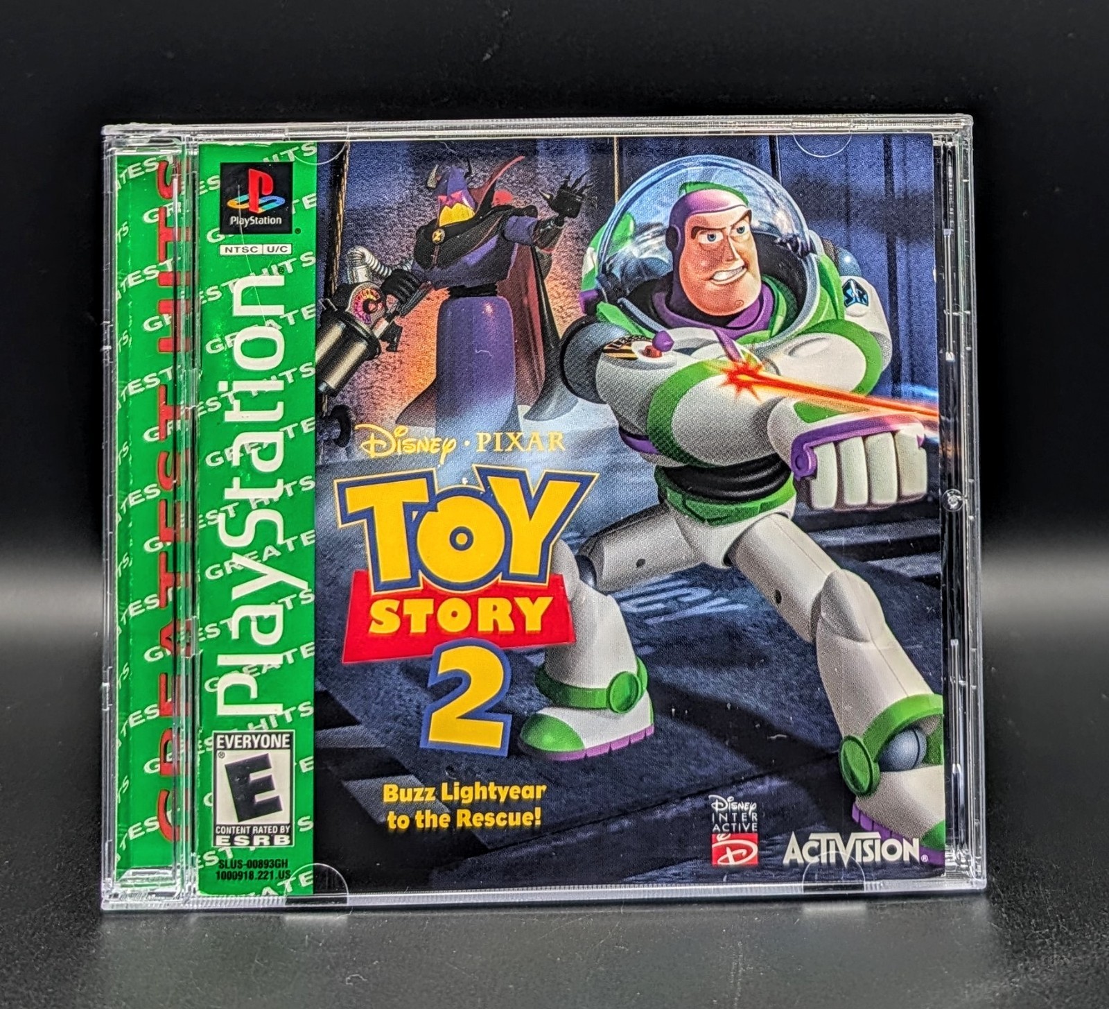 Toy Story 2: Buzz Lightyear to the Rescue PS1 PlayStation 1 Greatest Hits RARE