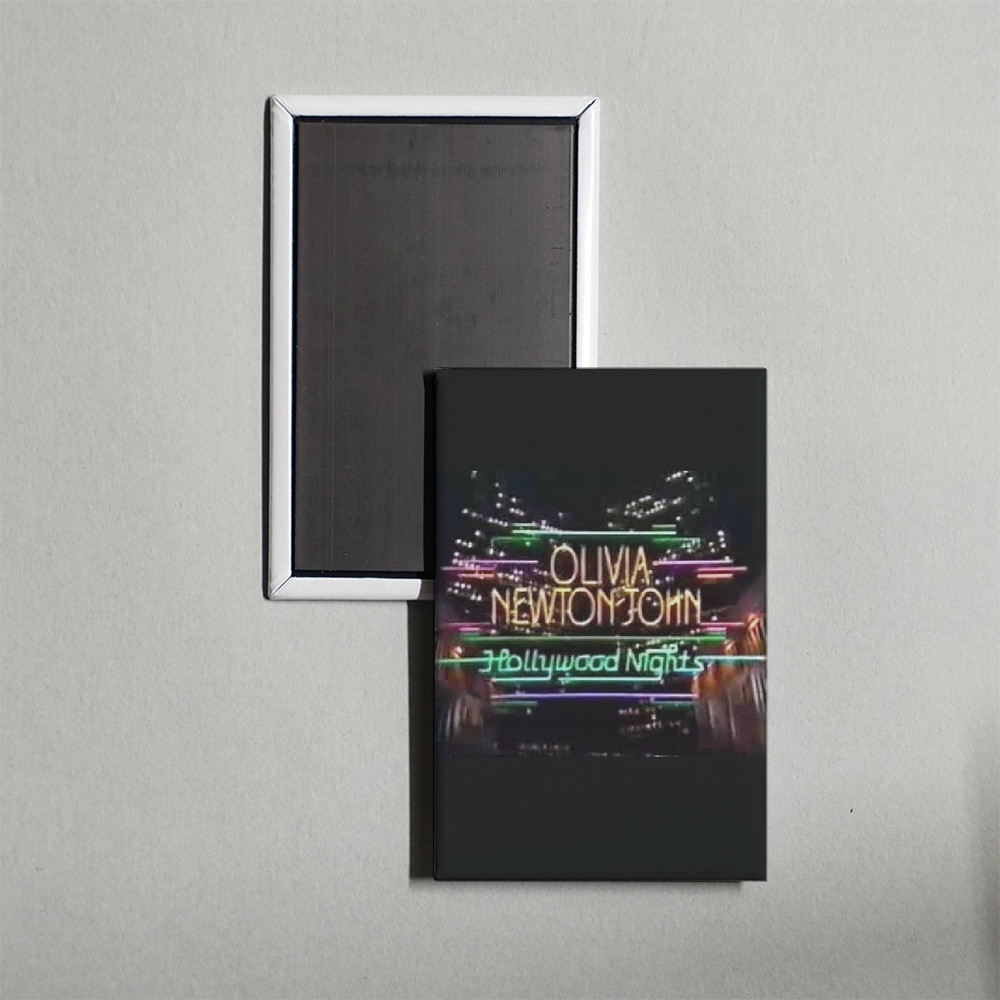 Olivia Newton-John Hollywood Nights Mini Movie Poster Fridge Locker Magnet