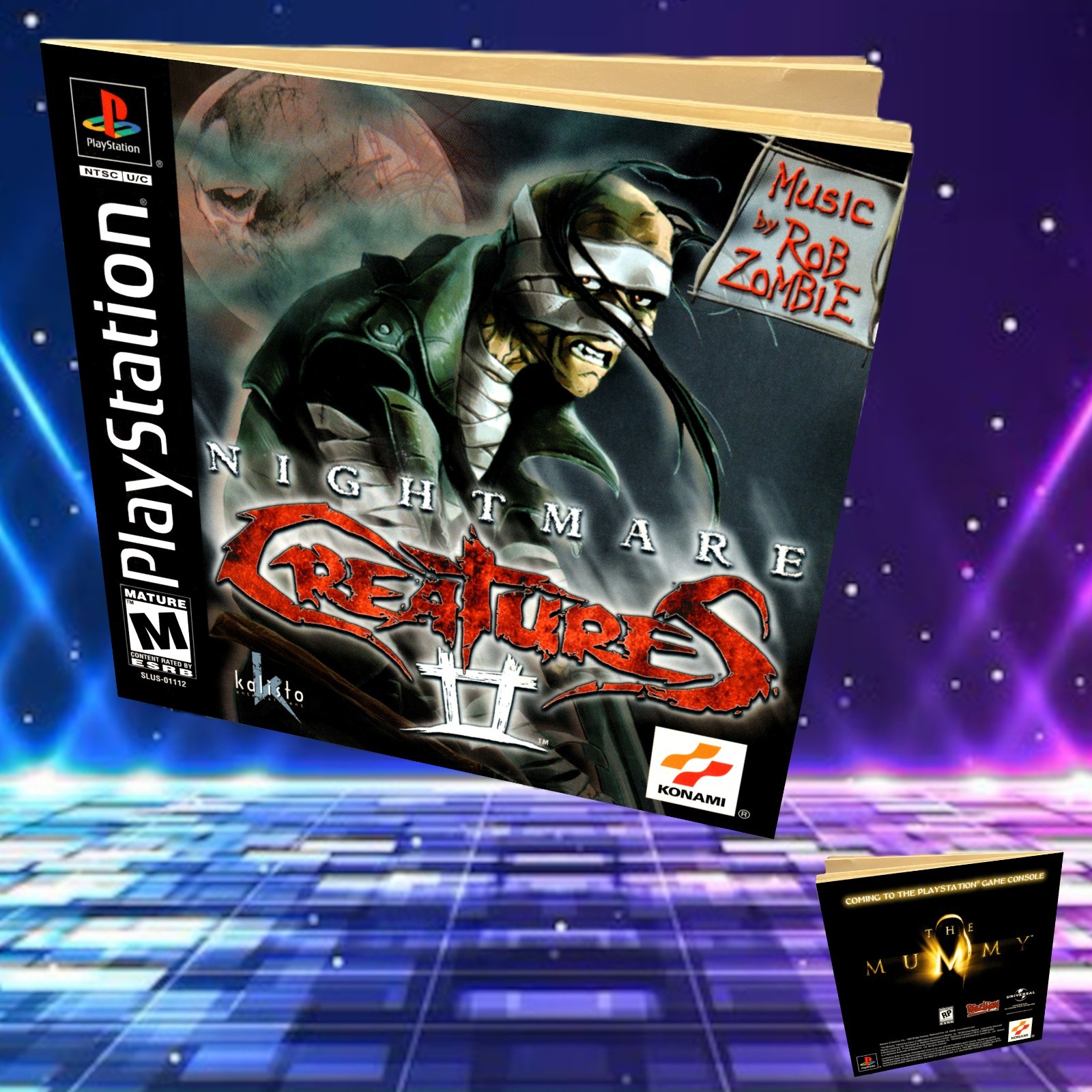 Replacement Manual for - Nightmare Creatures 2 - Sony PS1 Instruction Booklet