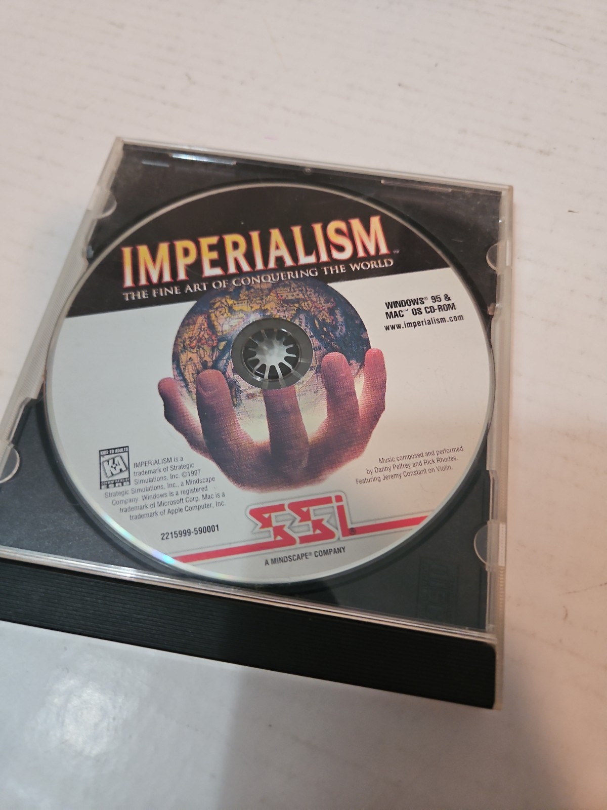 Imperialism PC Game CD Used