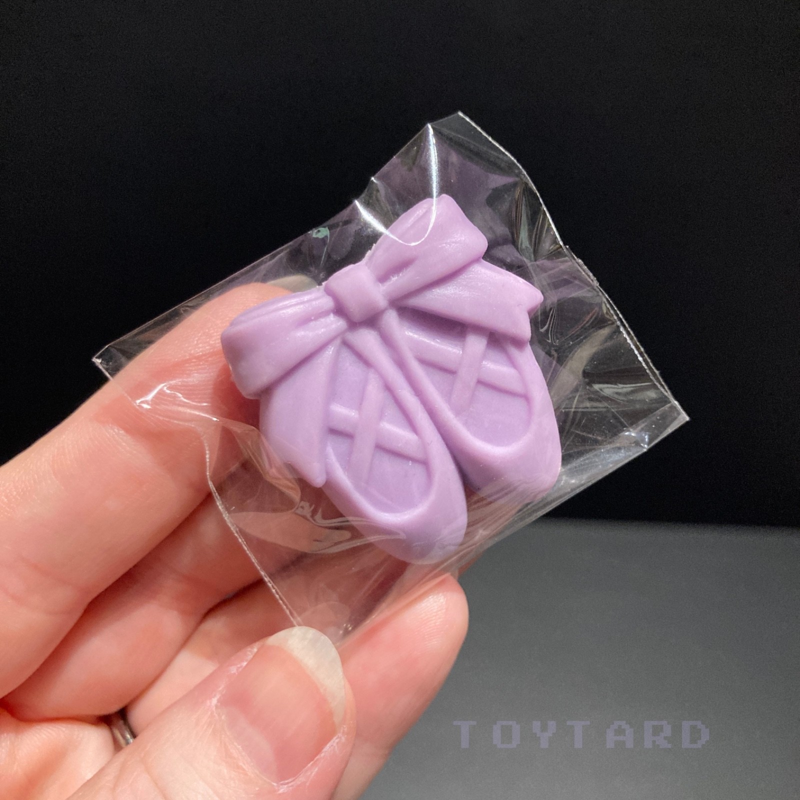 VTG 90s Sanrio Petite Plie Chunky BALLET Slippers ERASER Lavender Sealed NOS 80s