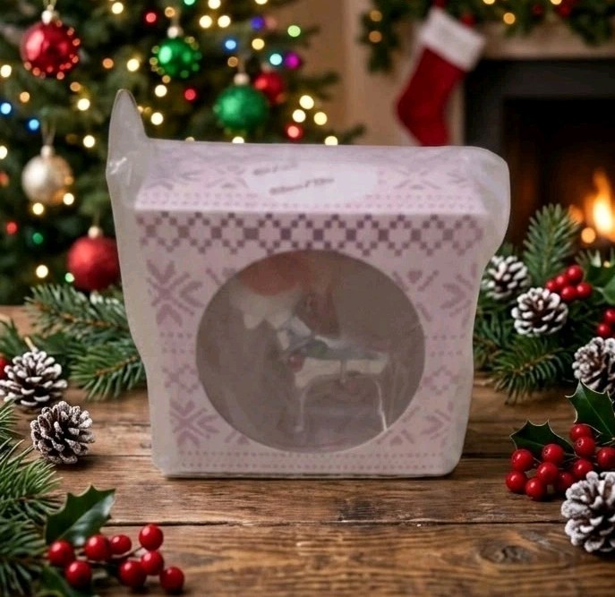 NEW Victoria’s Secret PINK Limited-Edition Holiday Dog Ornament 2025 Christmas