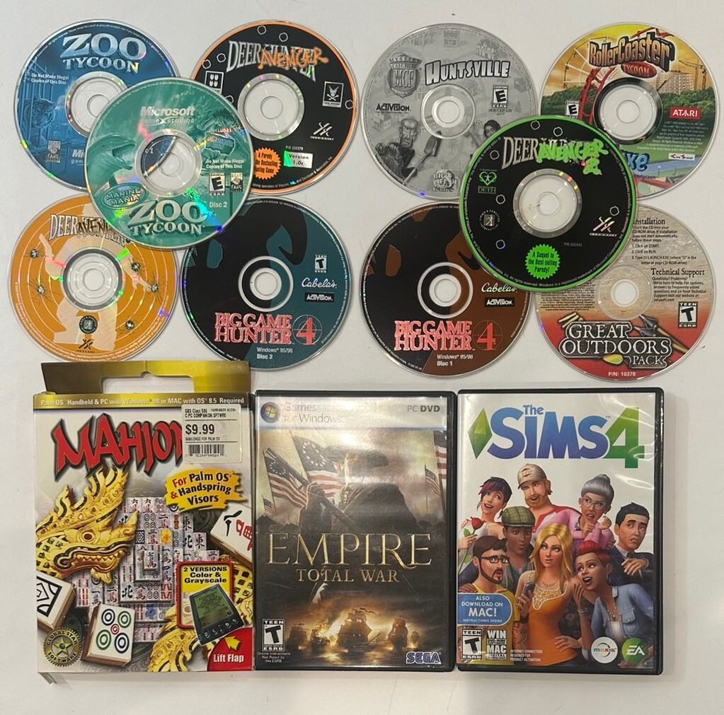 PC Game The Sims 4 Deer Avenger Big Game Hunter Huntsville Lot AS IS