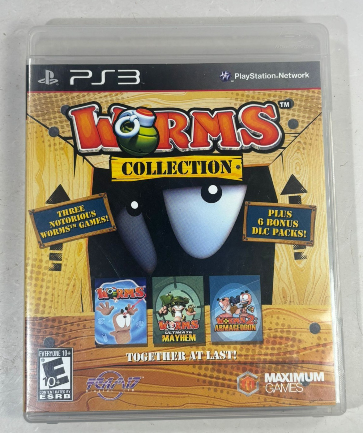 Worms Collection (Sony PlayStation 3, 2013) PS3 CIB