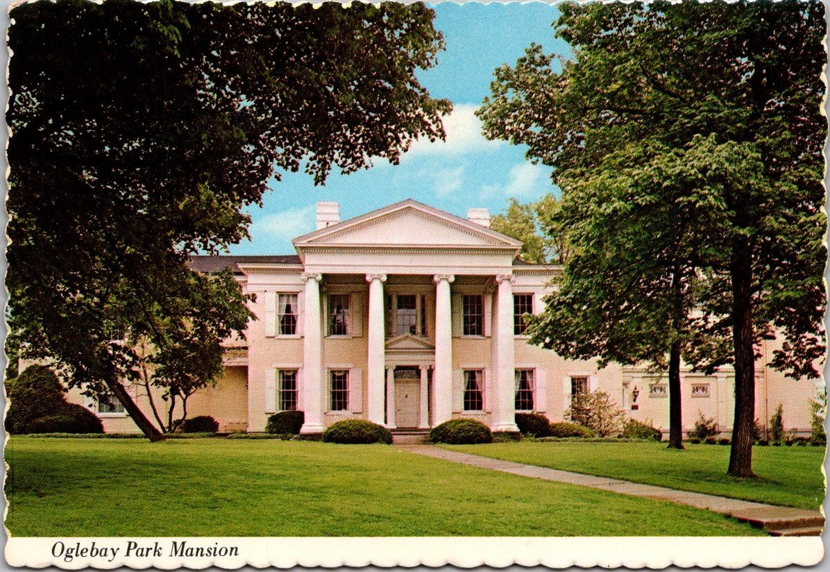 Oglebay Park Mansion Resort Wheeling West Virginia c1975 Postcard