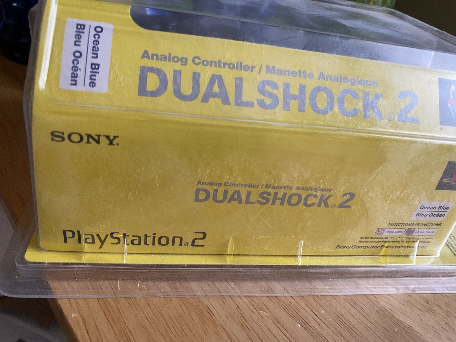 Sony PlayStation 2 DualShock 2 Controller Ocean Blue SCPH-10010 New Sealed