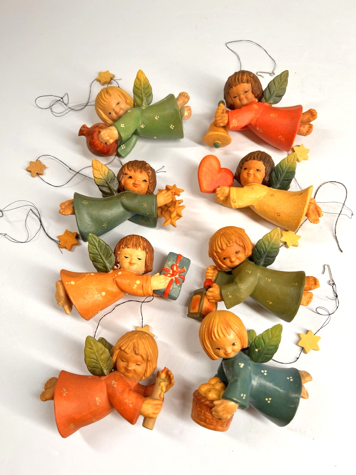 8 ANRI Flying Angels Juan Fereandiz Hand Carved Wood Christmas 3