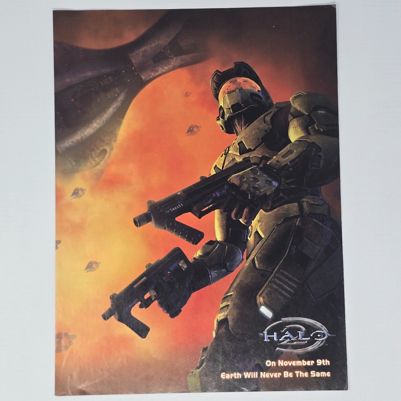 Halo 2 Xbox Never Be The Same Print Ad/Poster
