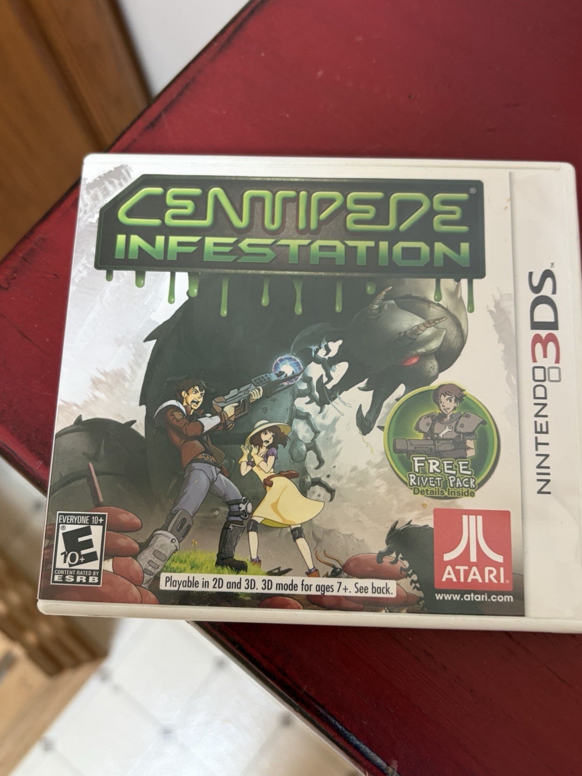 Centipede: Infestation 3D Nintendo 3DS Atari