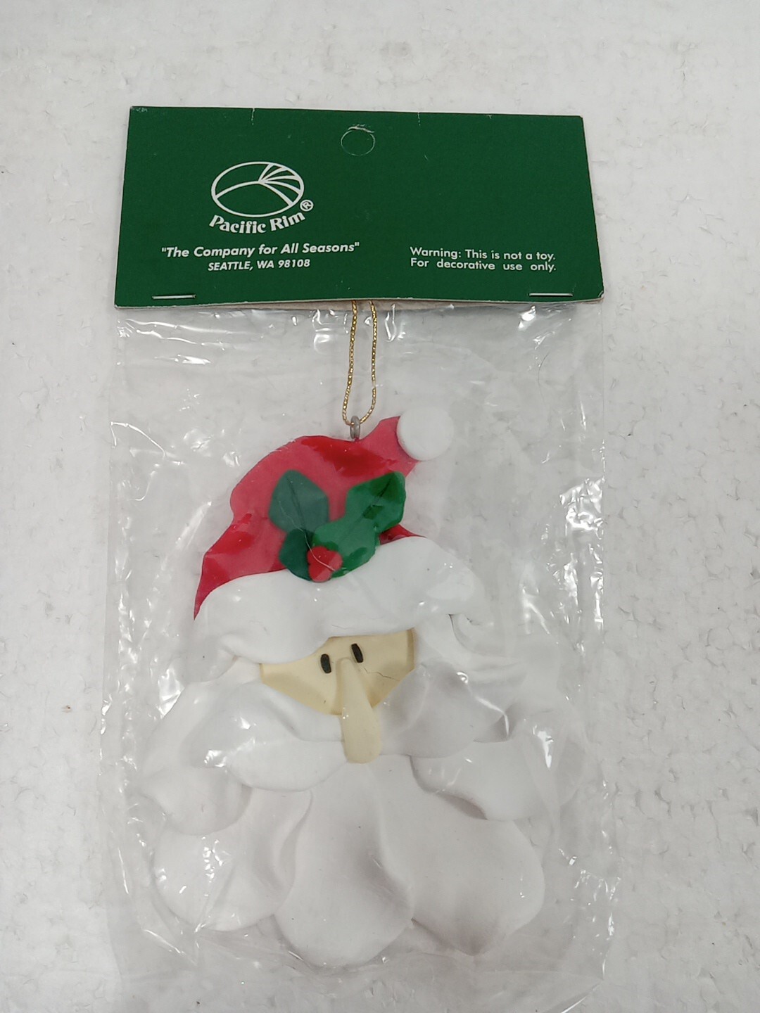 Pacific Rim Santa Ornament