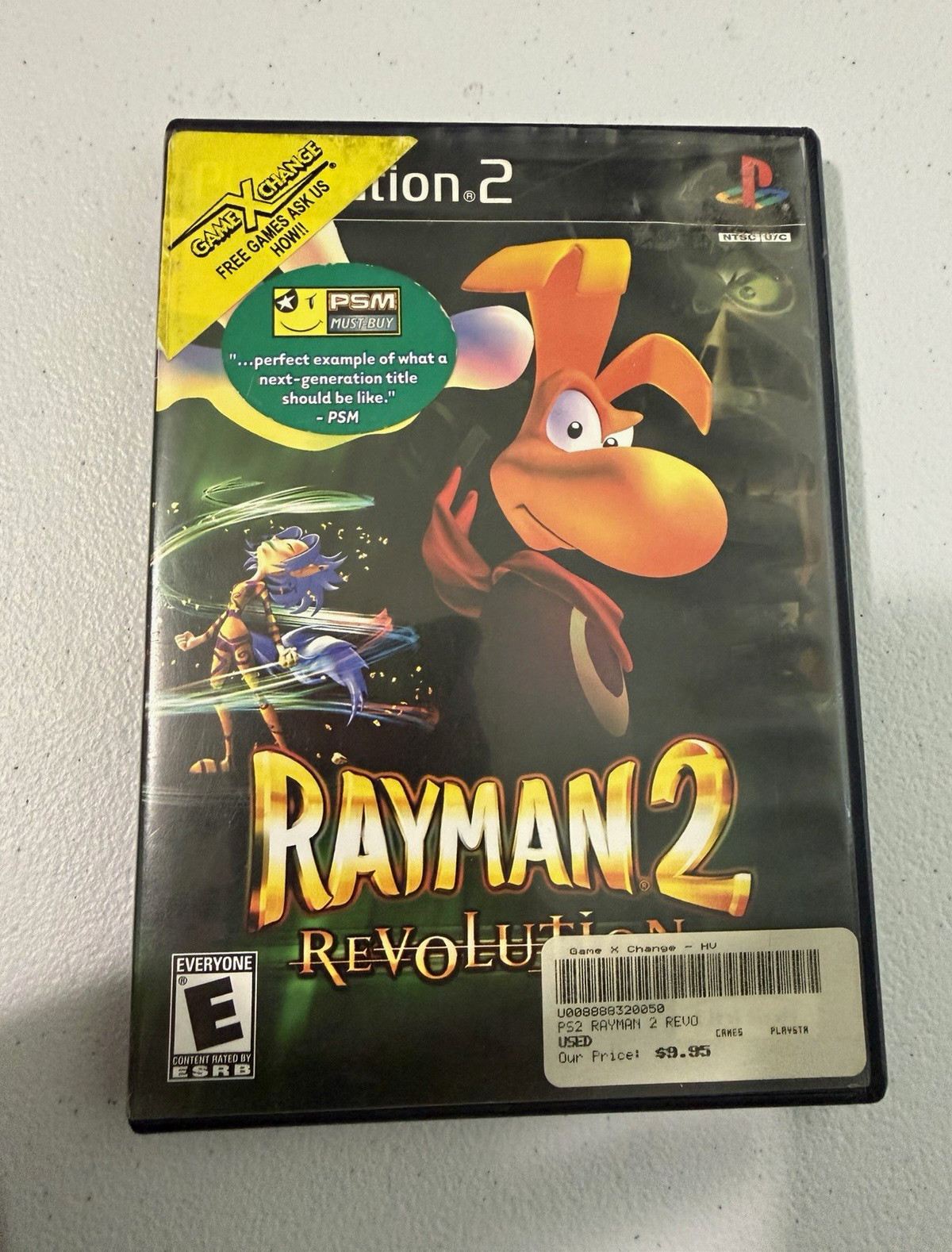 Ubisoft Rayman 2: Revolution (Sony PlayStation 2) PS2 CIB Manual 2000
