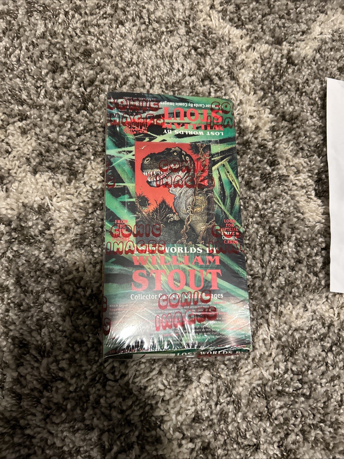 1993 Lost Worlds William Stout King Kong Dinosaur Factory Sealed TradingCard Box