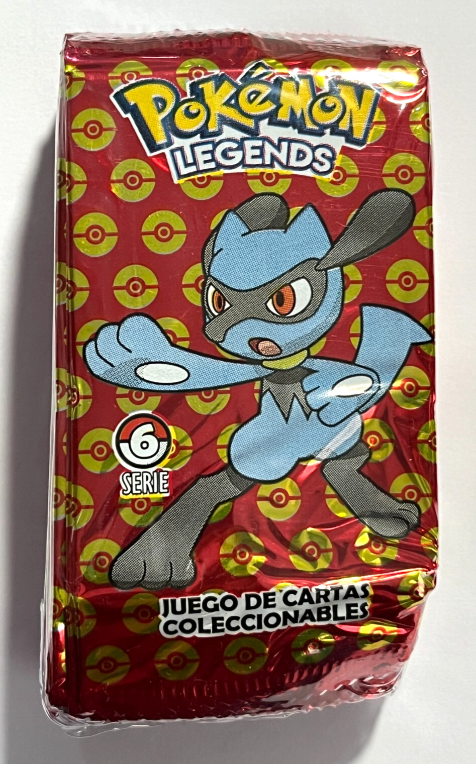 2022 POKEMON LEGENDS Serie 6 Cards TCG - (20 SEALED PACKS) Argentina RIOLU