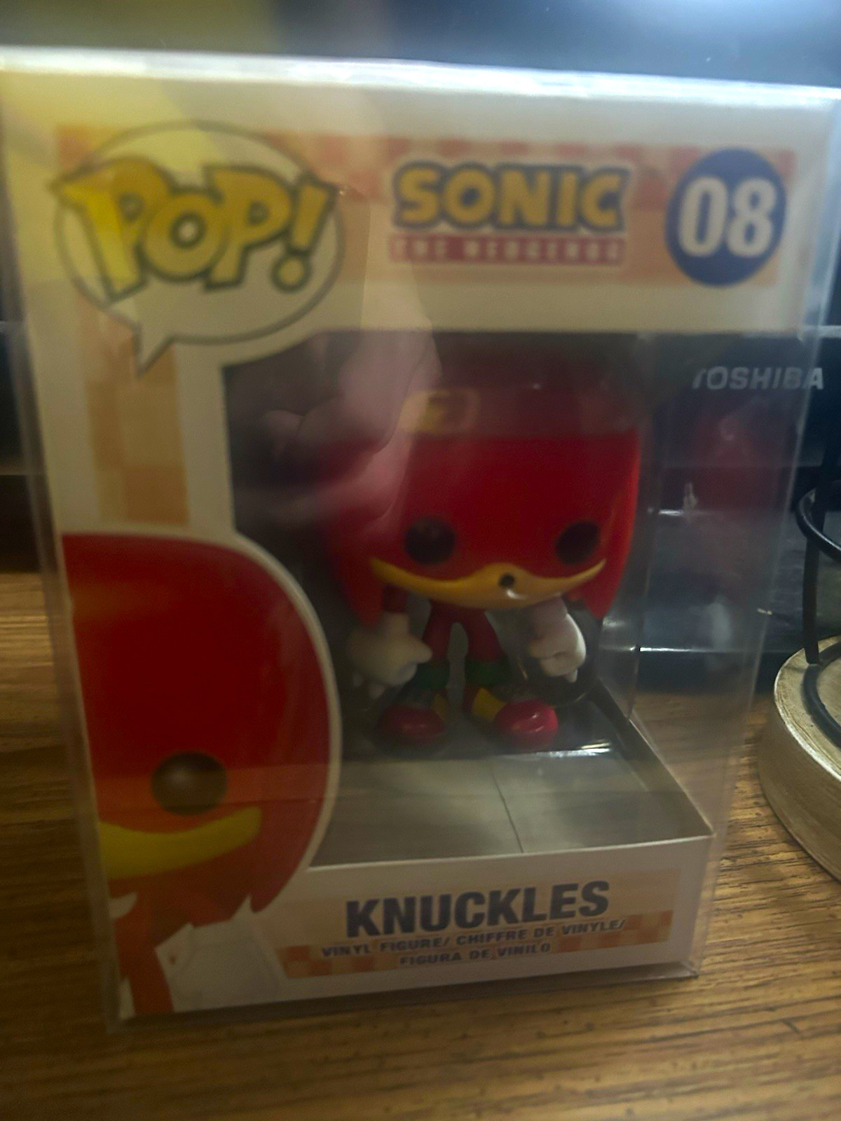 Funko Pop Vinyl Sonic the Hedgehog Knuckles the Echidna #08 Vinyl Figure