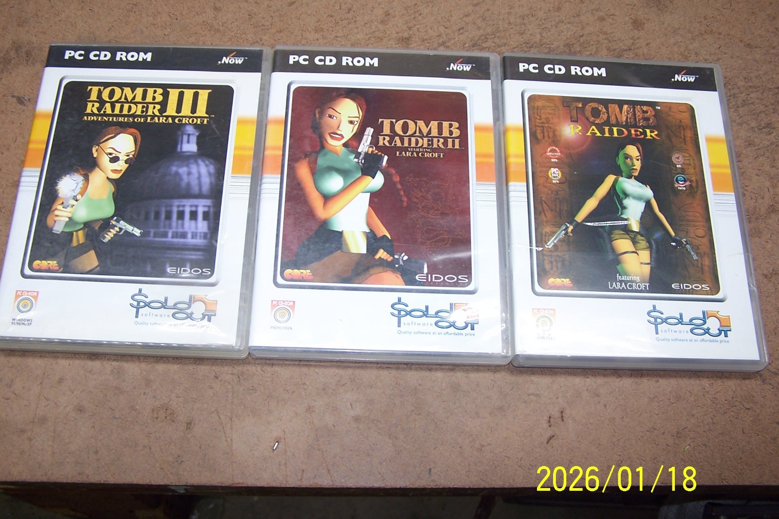 Tomb Raider 1 - 2 - 3