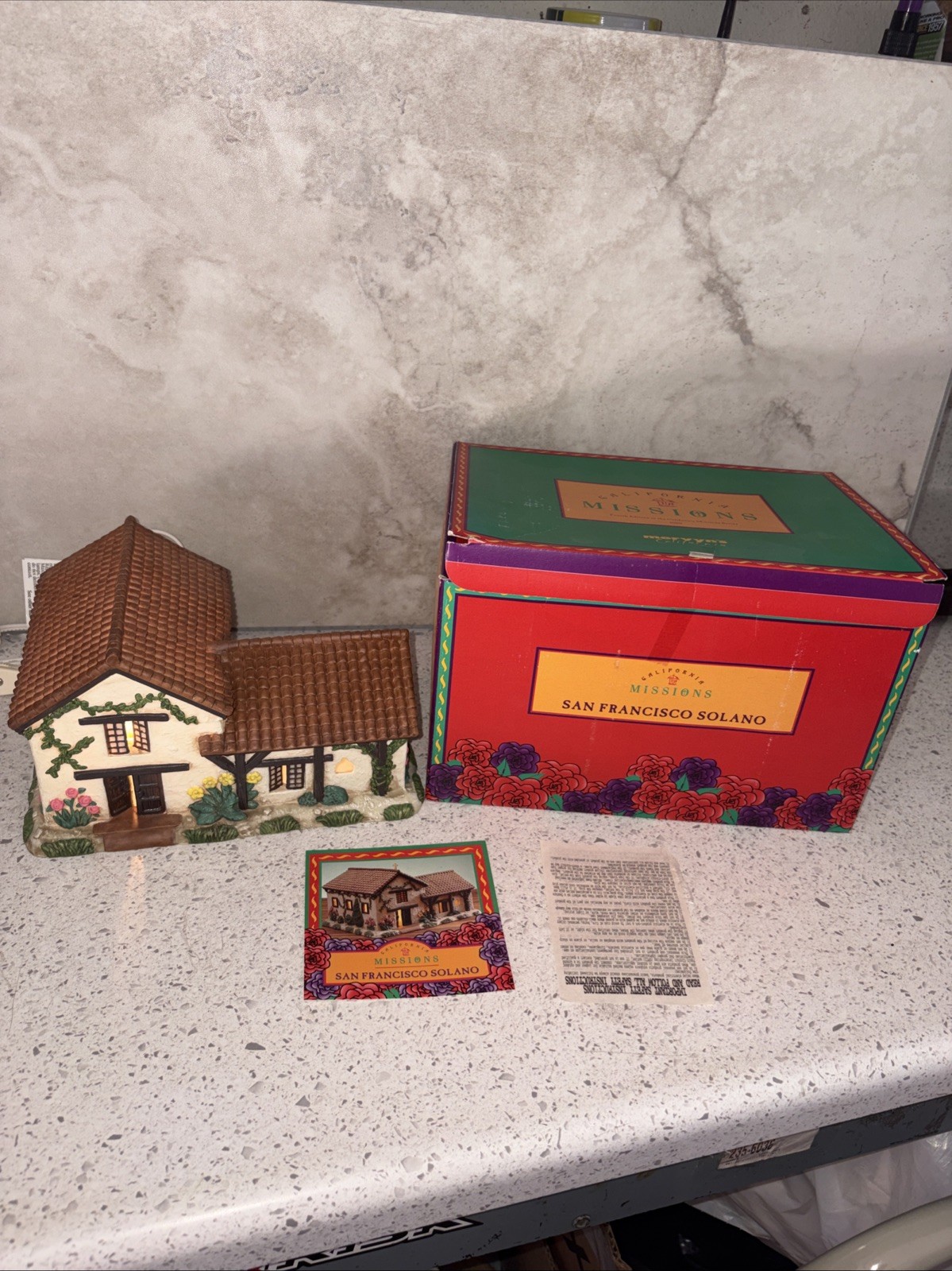Mervyns California San Francisco Solano 1998 Mission Mint Paperwork Cross