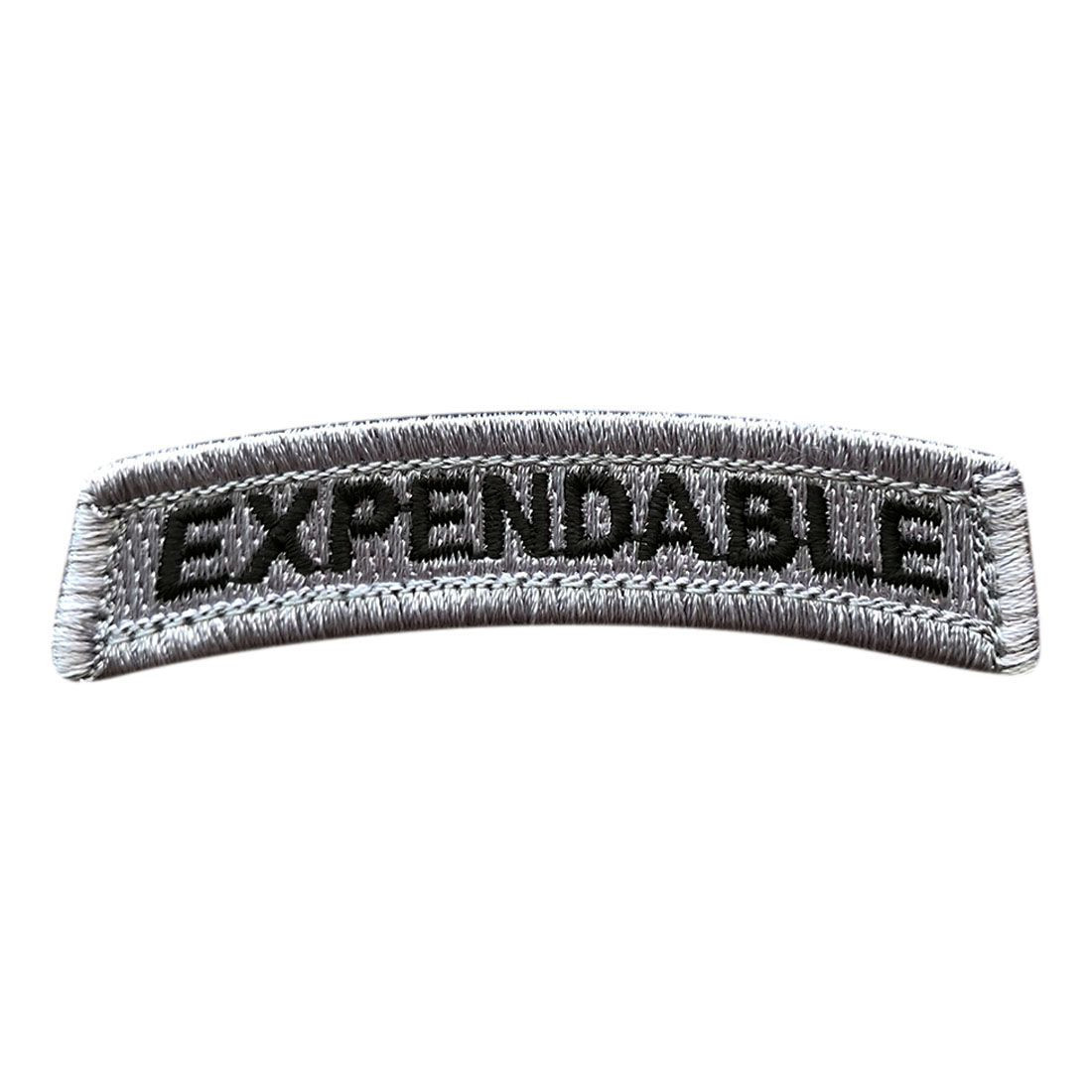 Expendable Tab Rocker Tactical Hook Patch [2.75 X 0.75 -TAB1)