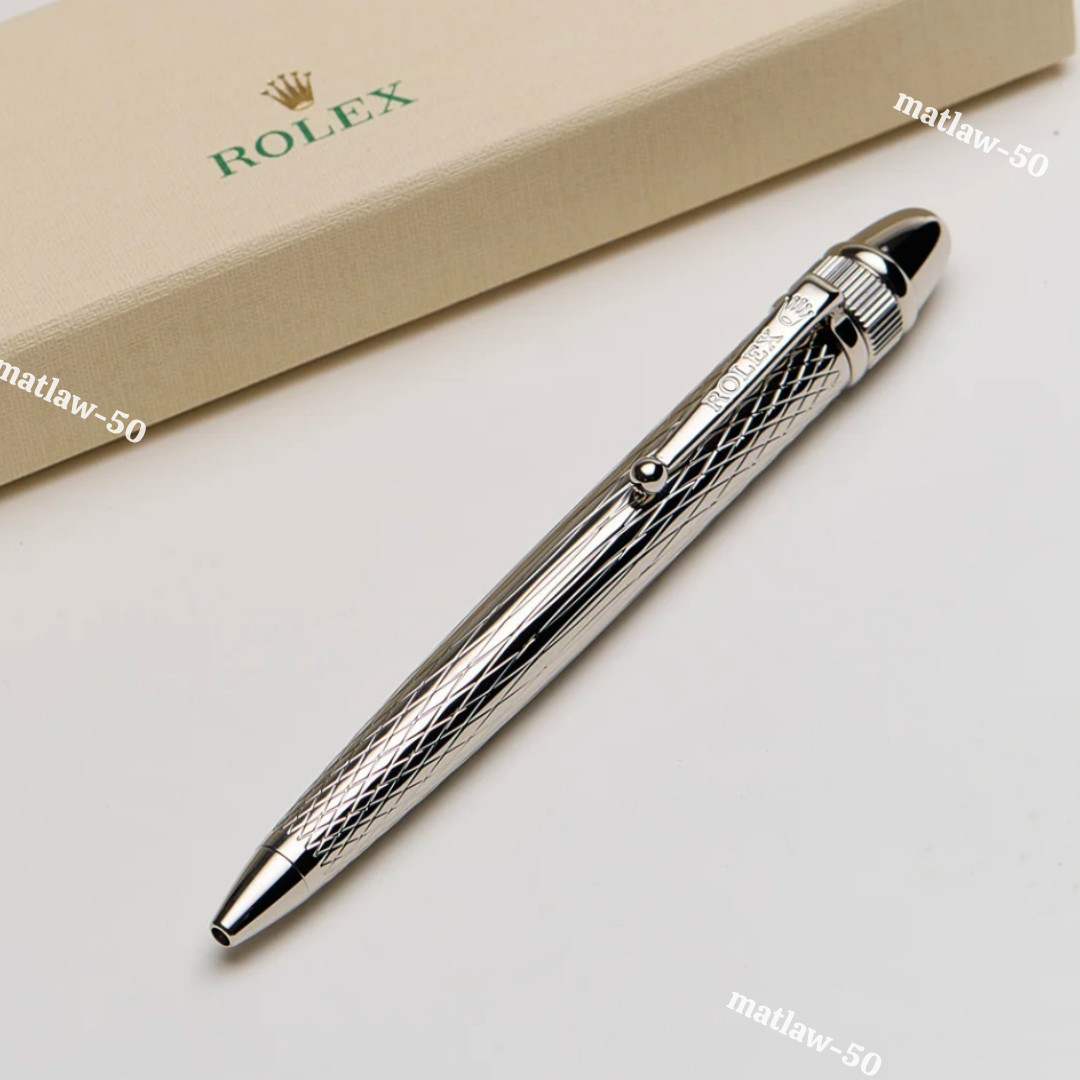 NEW Rolex Imperial Silver Signature Pen AD VIP Gift - New In Box Accept Offer