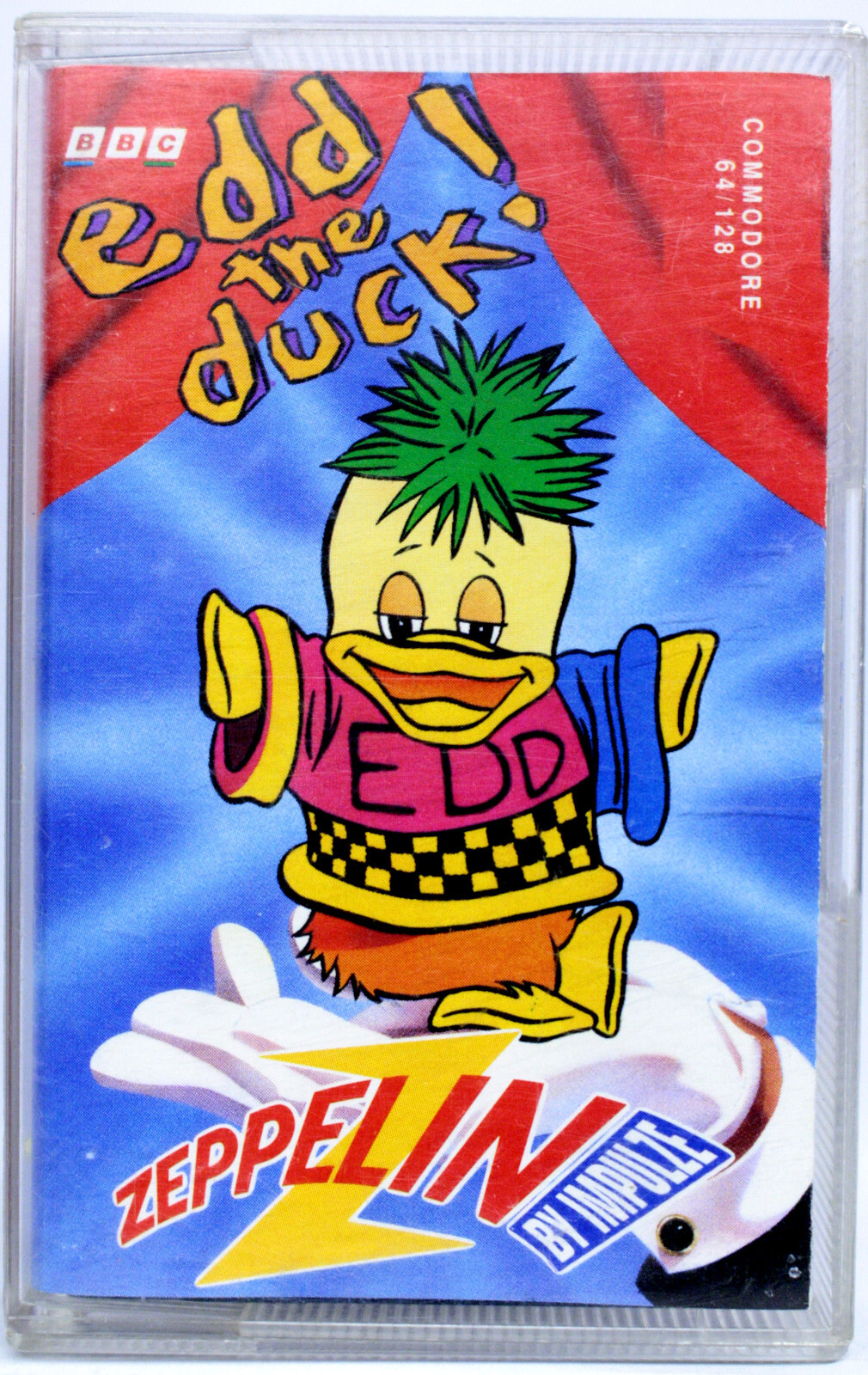 EDD THE DUCK GILMORE COMMODORE 64/128 C64/128 GAME USED UK FR1 86974