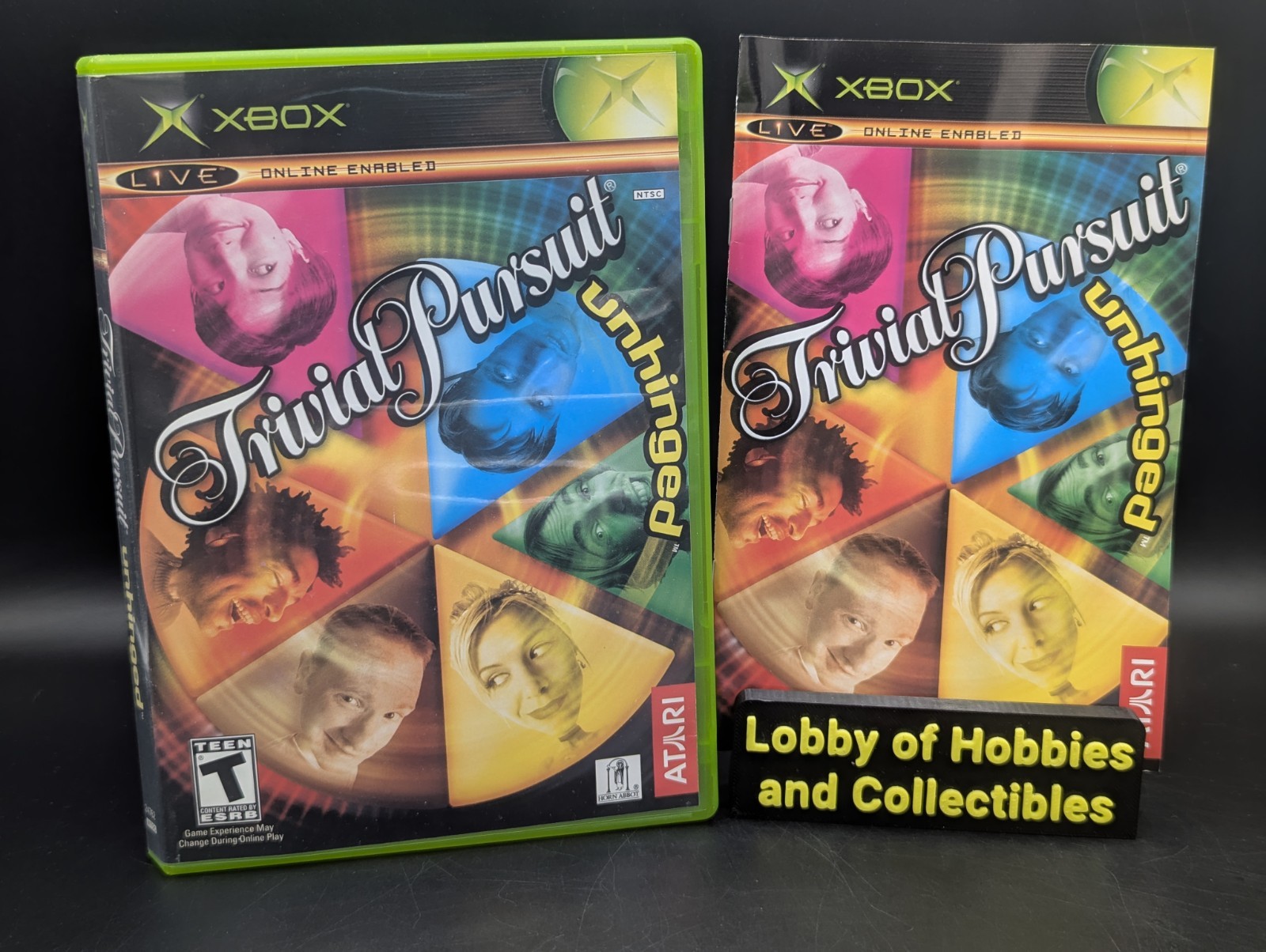 Trivial Pursuit Unhinged ( Microsoft Xbox ) CIB - Mint Disc - Pristine - Tested 