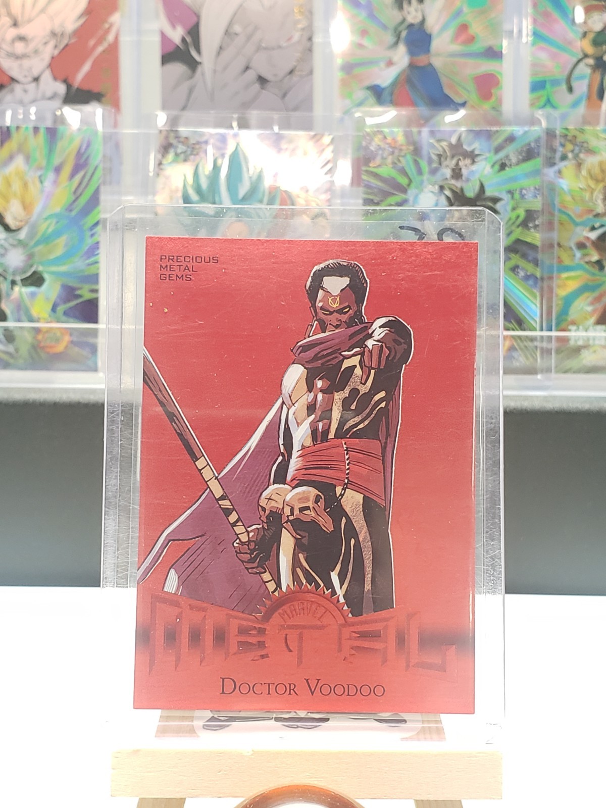 SkyBox 2023 Marvel Metal Universe Avengers PMG Red Doctor Voodoo R-41 95/100