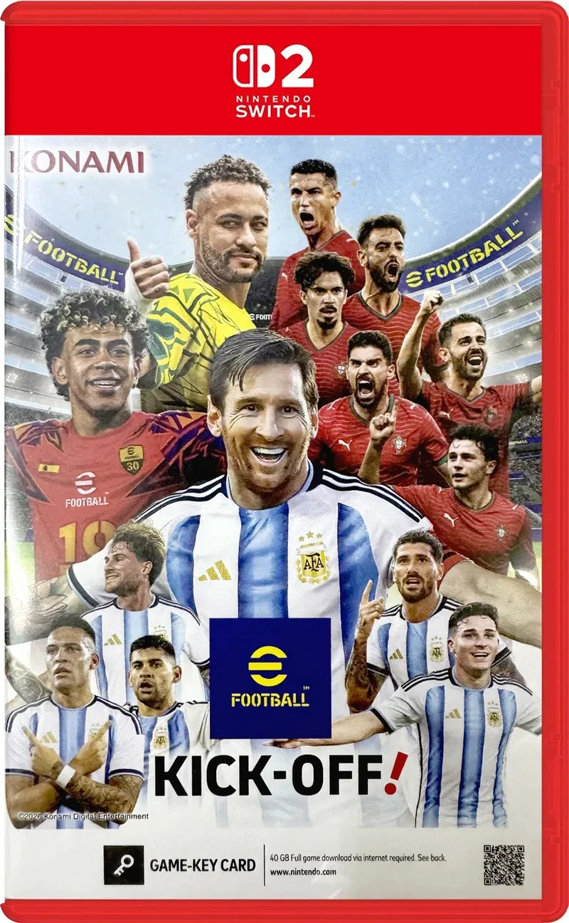 eFootball Kick-Off (Multi-Language) (Game Key Cart) Switch 2 New (2026 Sports)