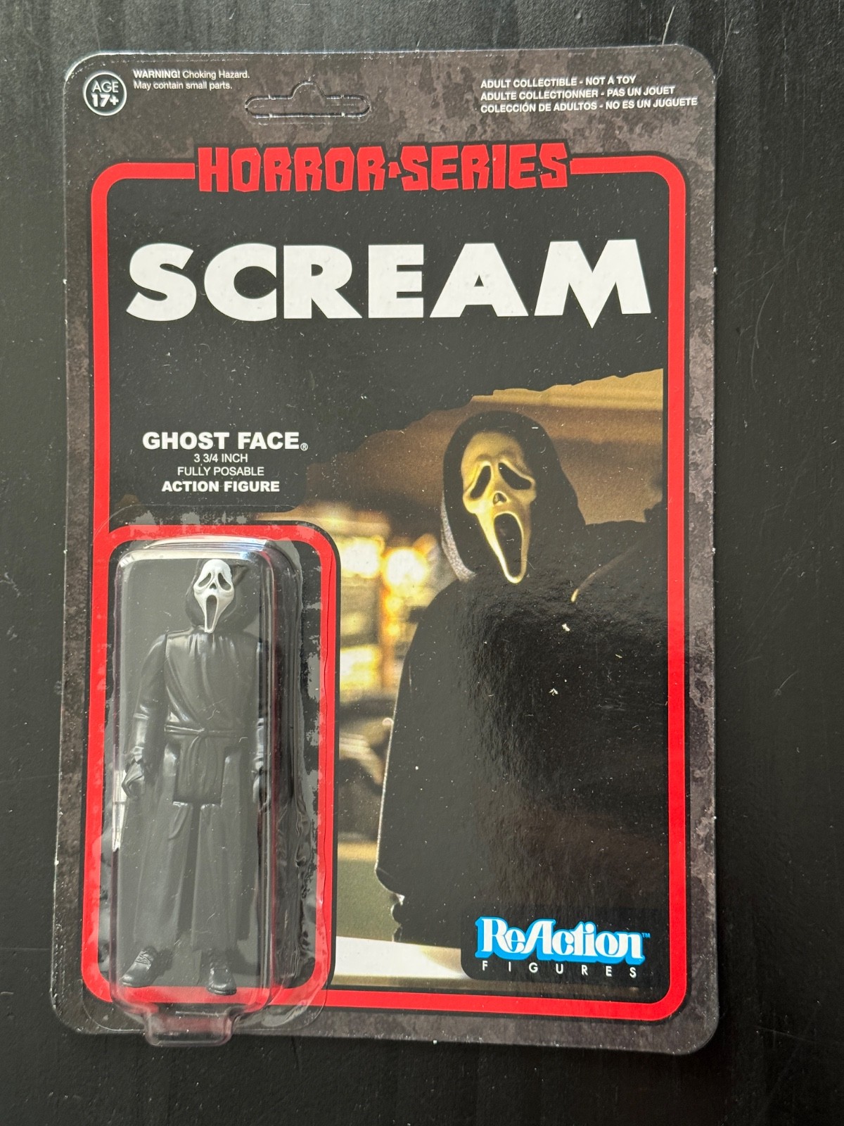 Funko Reaction Figure Horror Series Scream Ghost face
