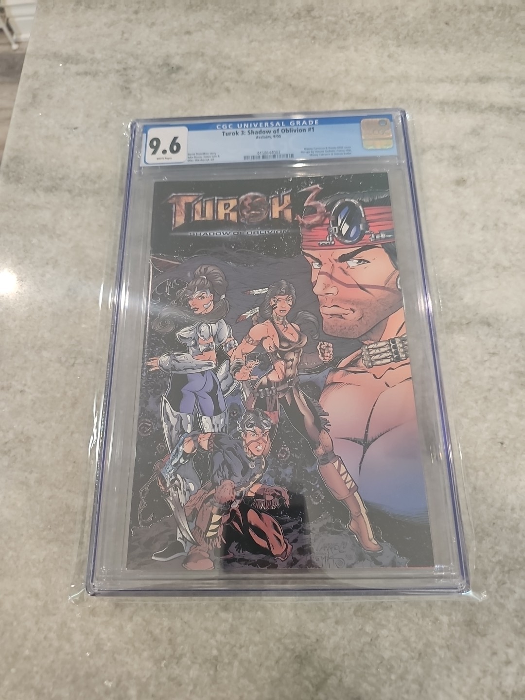 Hard To Find Turok 3: Shadow of Oblivion #1 CGC 9.6 VHTF 