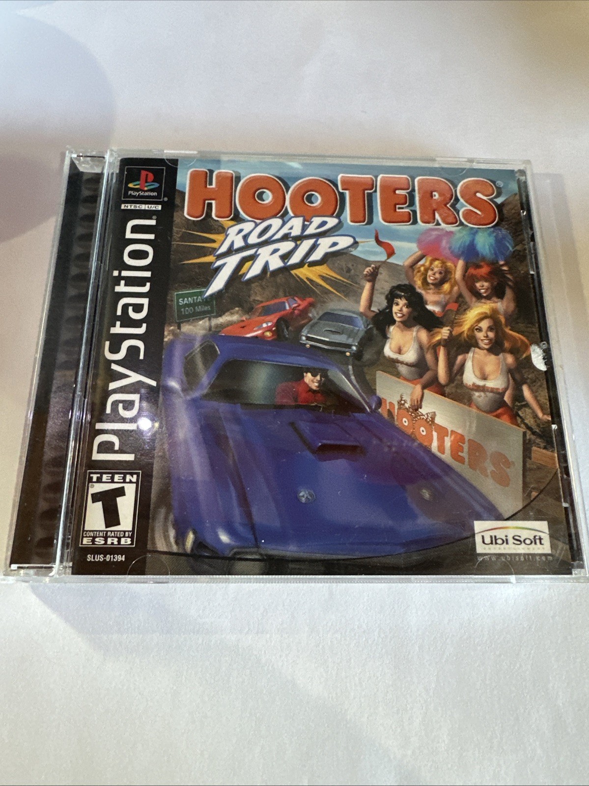 Hooters Road Trip Playstation 1 PS1 Complete CIB with registration card