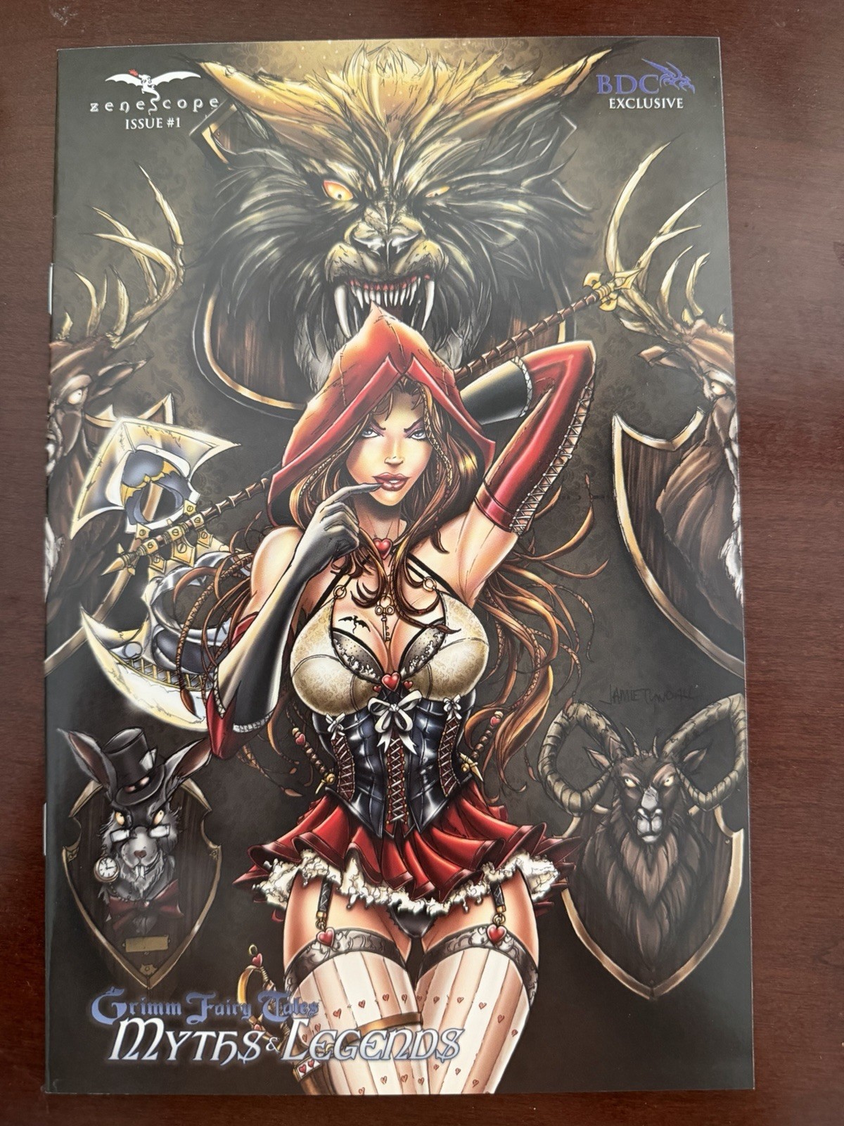 GRIMM FAIRY TALES MYTHS & LEGENDS #1 BLUE DRAGON EXCL LTD 250 - NM