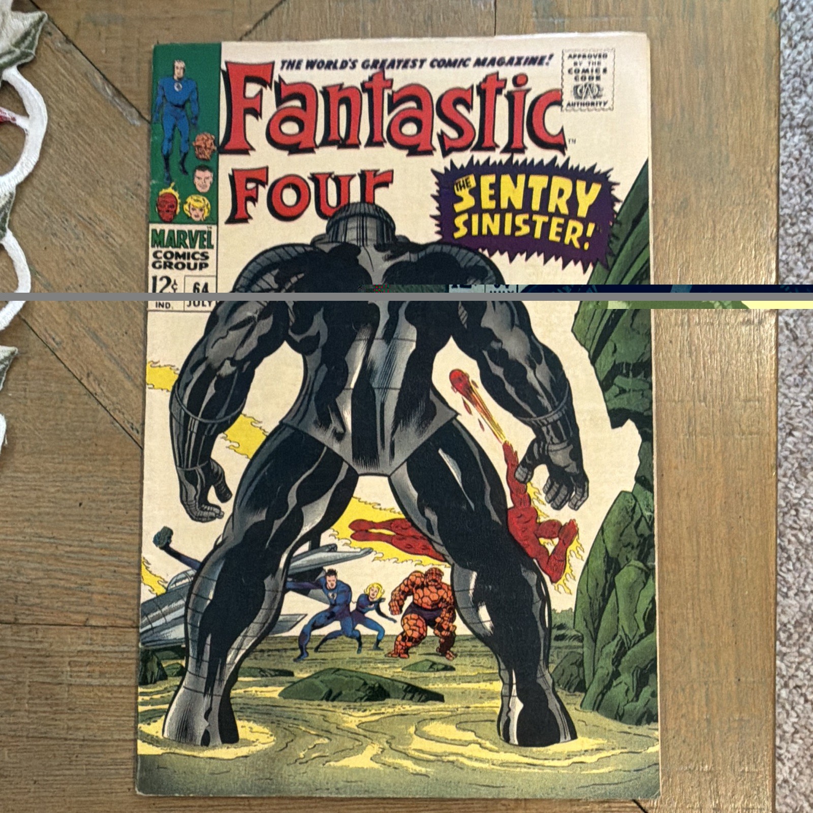 Fantastic Four #64 (Marvel Comics July 1967)