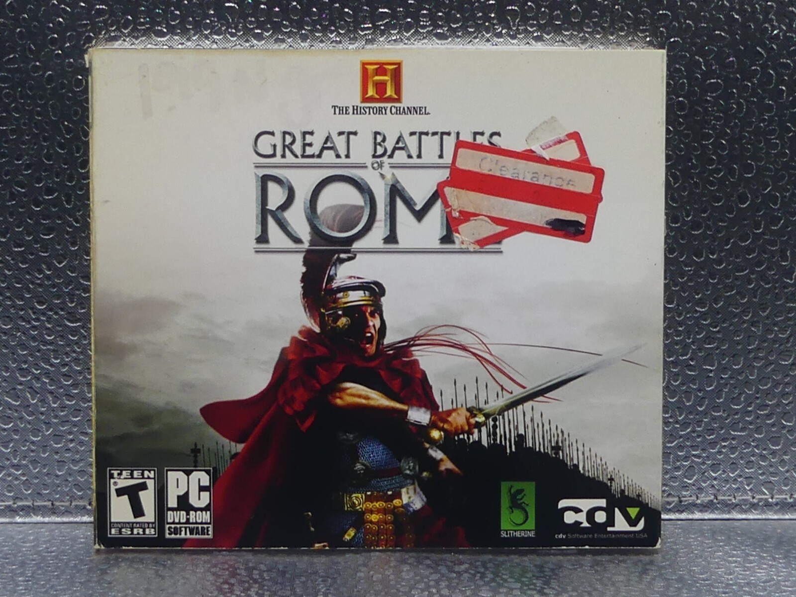The History Channel Great Battles Of Rome New Factory Sealed T PC DVD Video Game