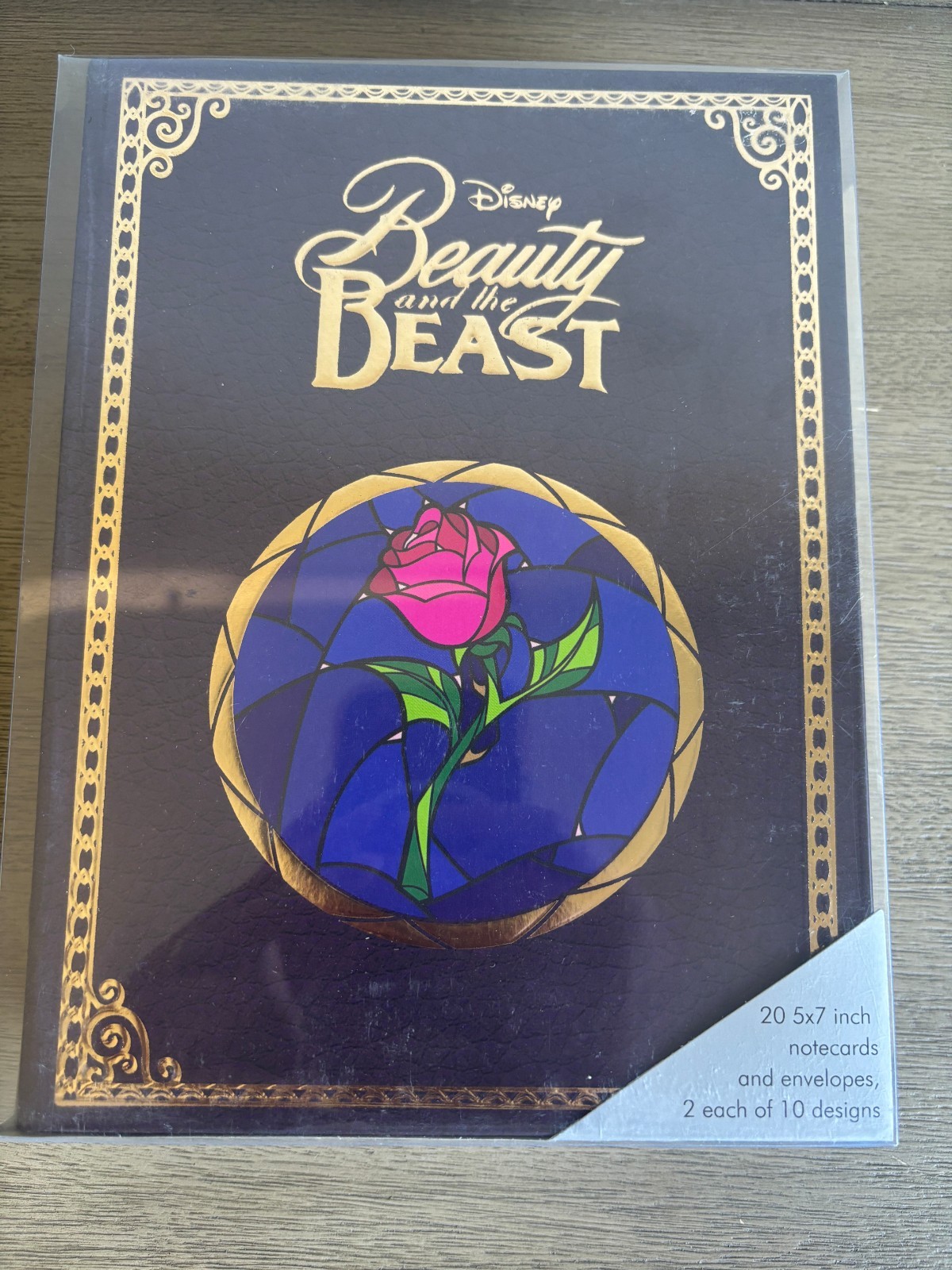 The Walt Disney Archives Collection Beauty And The Beast Storybook Notecards