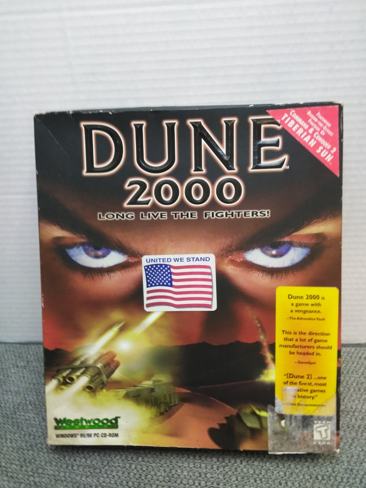 NEW Dune 2000 Long Live The Fighters - Big Box Pc Game - SEALED (READ)