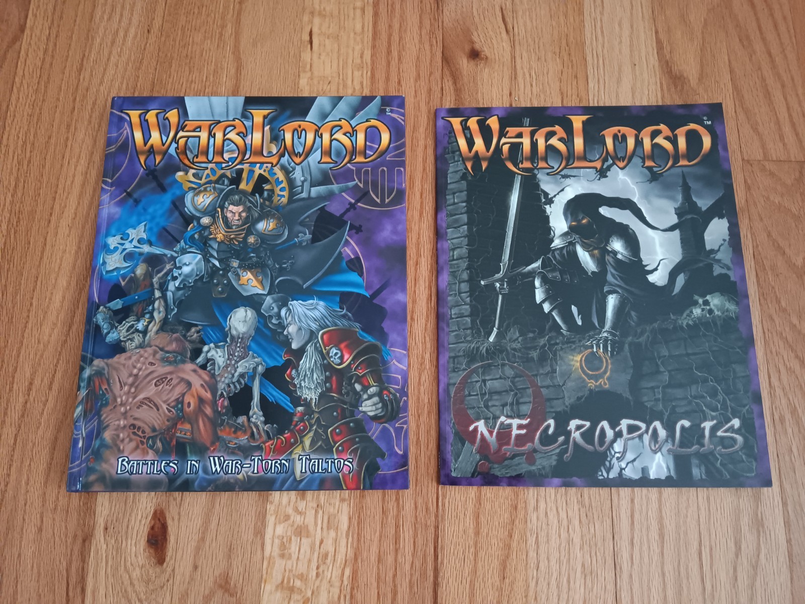 WARLORD BATTLES IN WAR-TORN TALTOS AND NECROPOLIS BOOKS