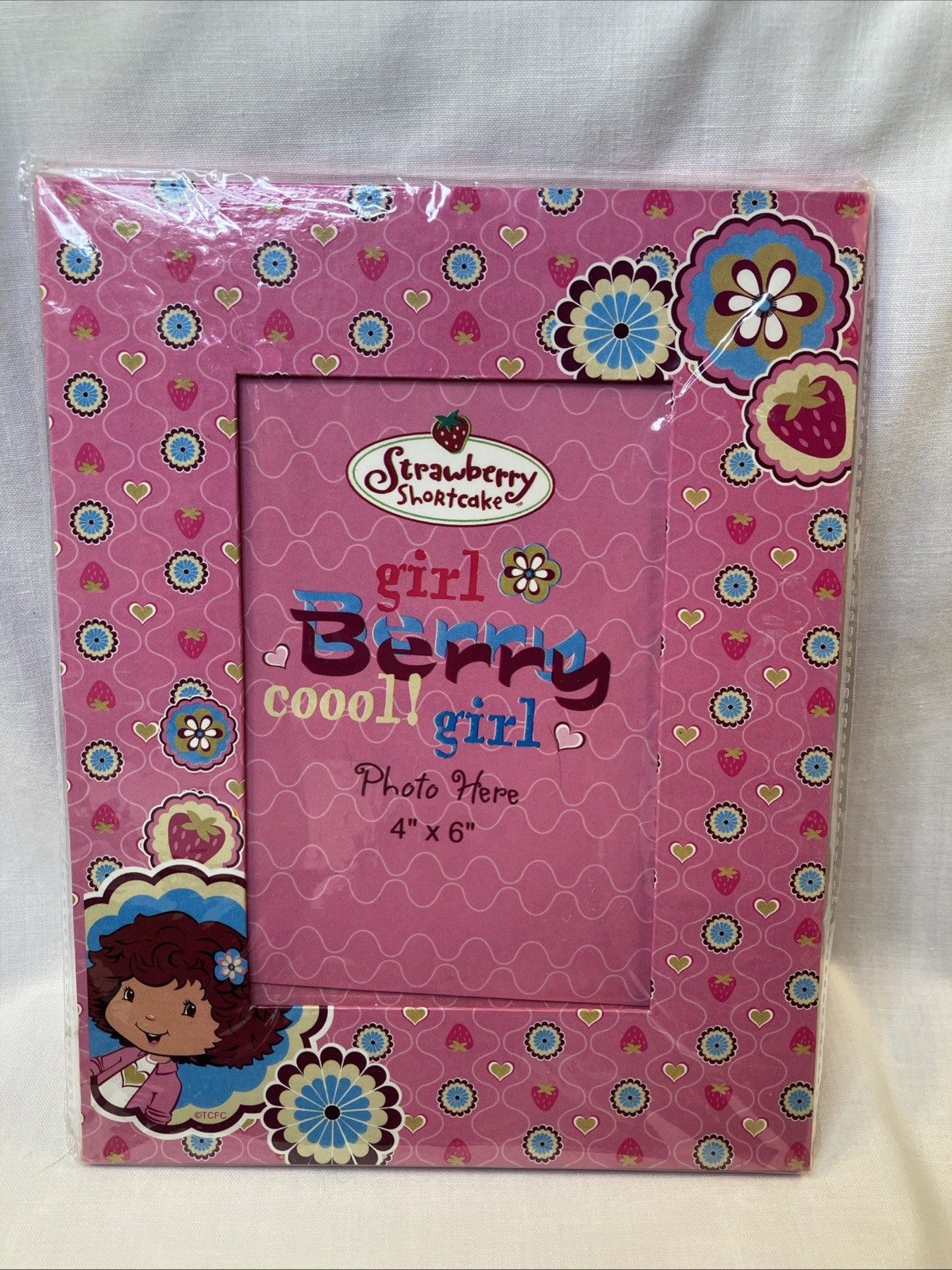 VTG 2005 American Greeting Strawberry Shortcake Photo Frame 4'' X 6'' RARE New