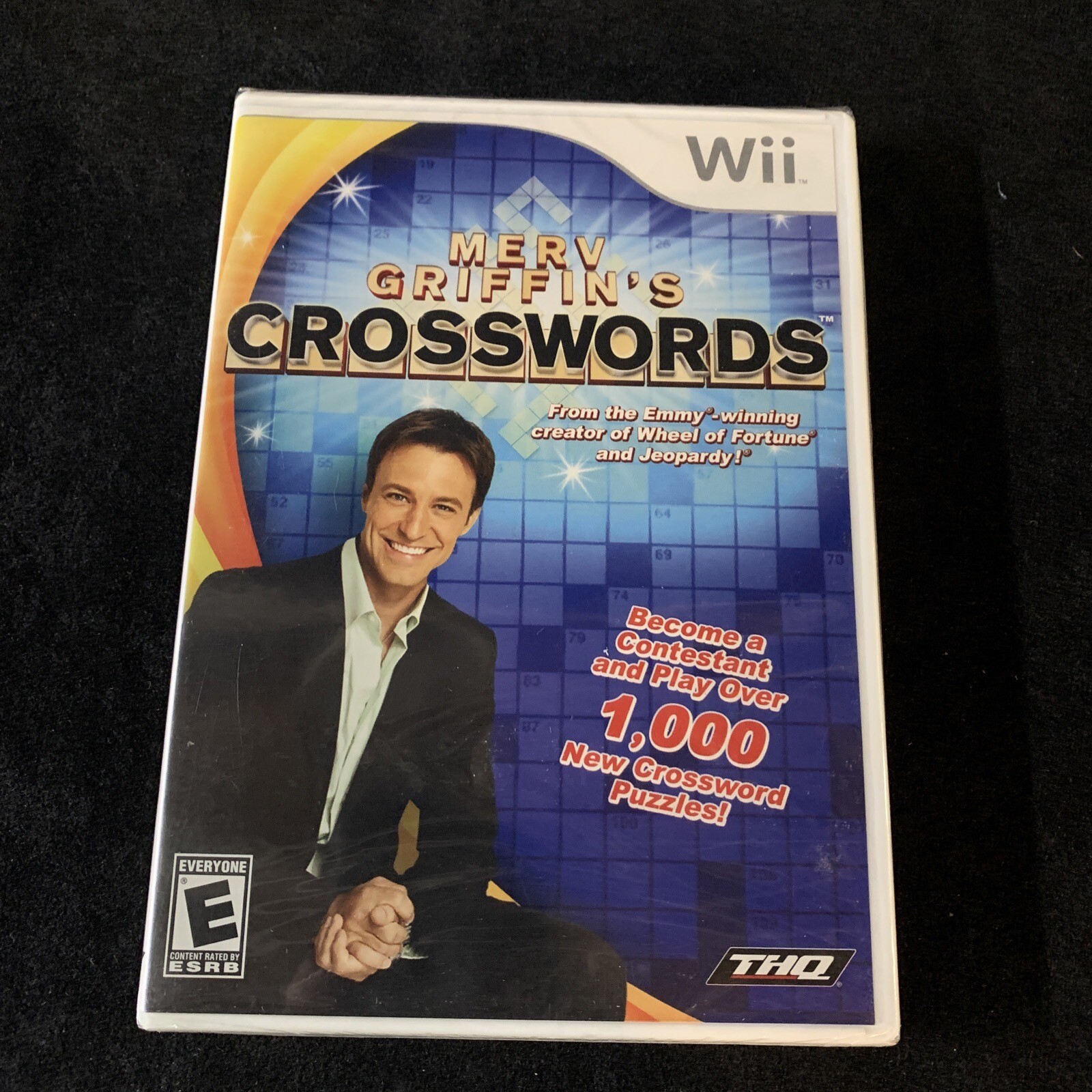 Nintendo Wii Factory Sealed Merv Griffin's Crosswords SEALED New 2008