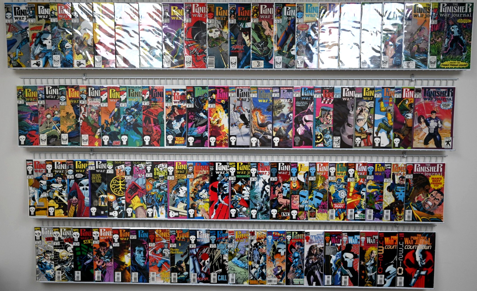 Punisher War Journal #1-80 Complete Run VF-NM Marvel 1988 Jim Lee Jae Lee