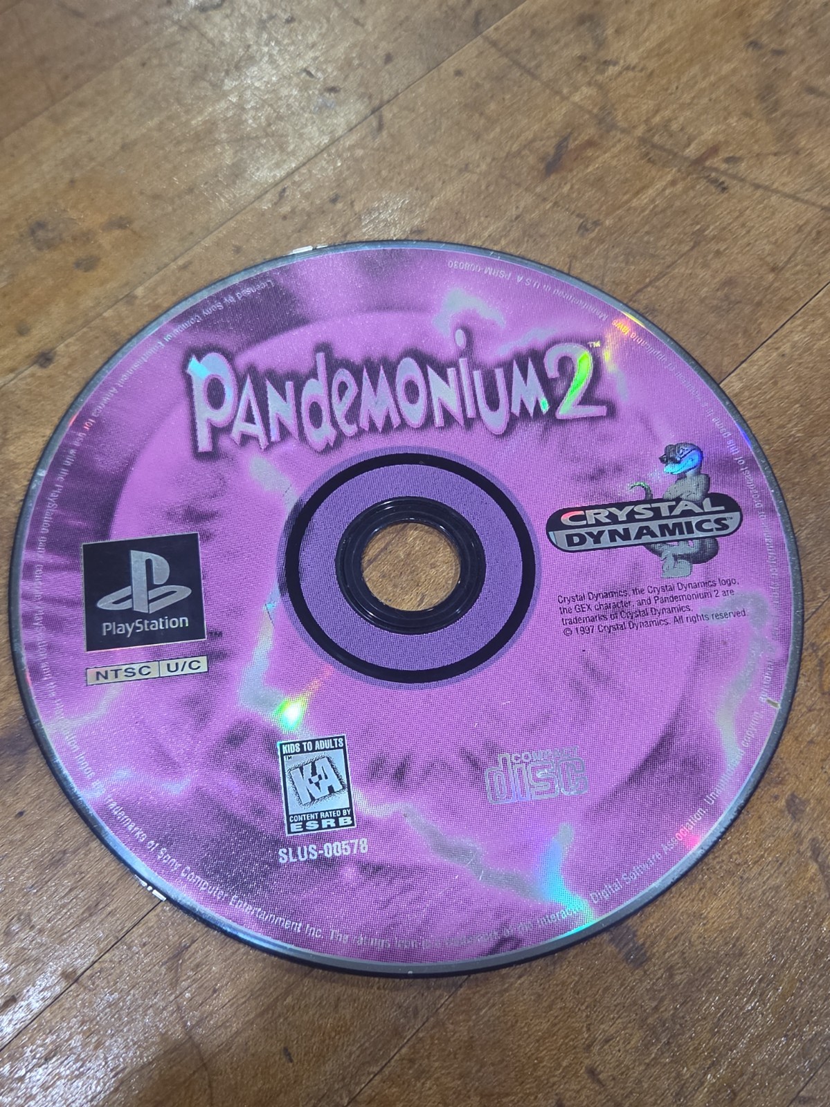 Pandemonium 2 (Sony PlayStation 1 PS1, 1997) Disc Only *TESTED*